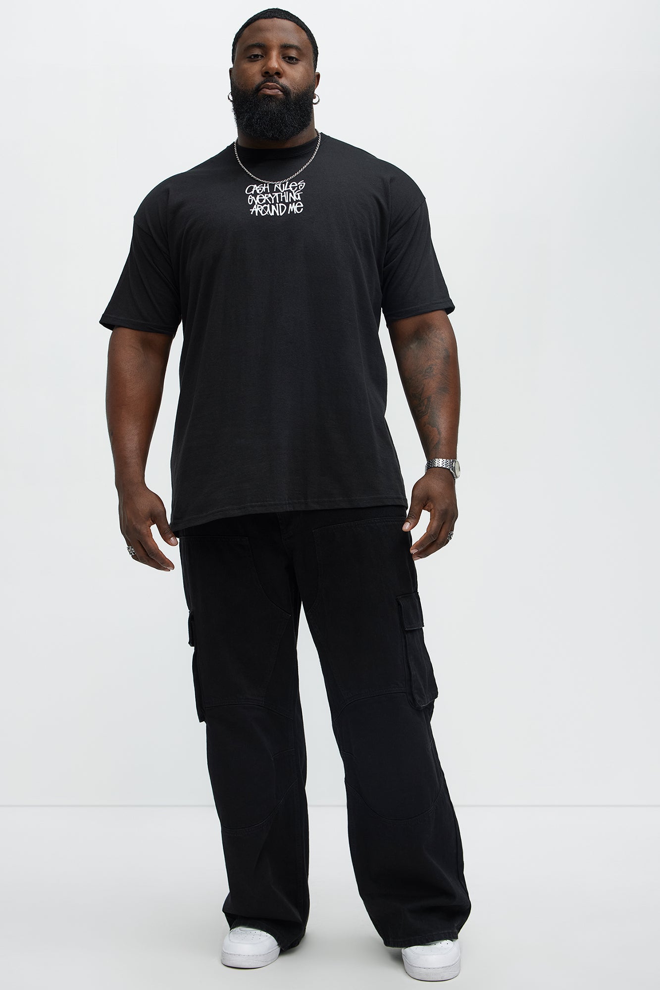 Paper Talks Short Sleeve Tee - Black - Image 8