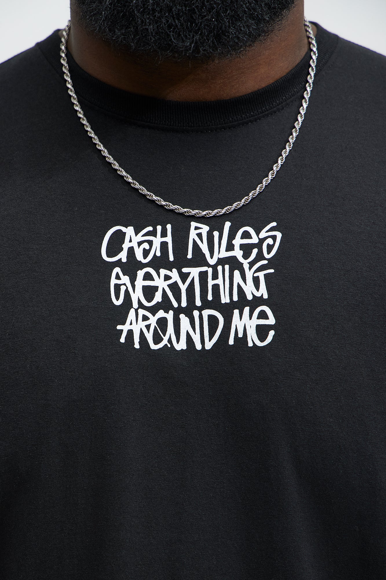 Paper Talks Short Sleeve Tee - Black - Image 7