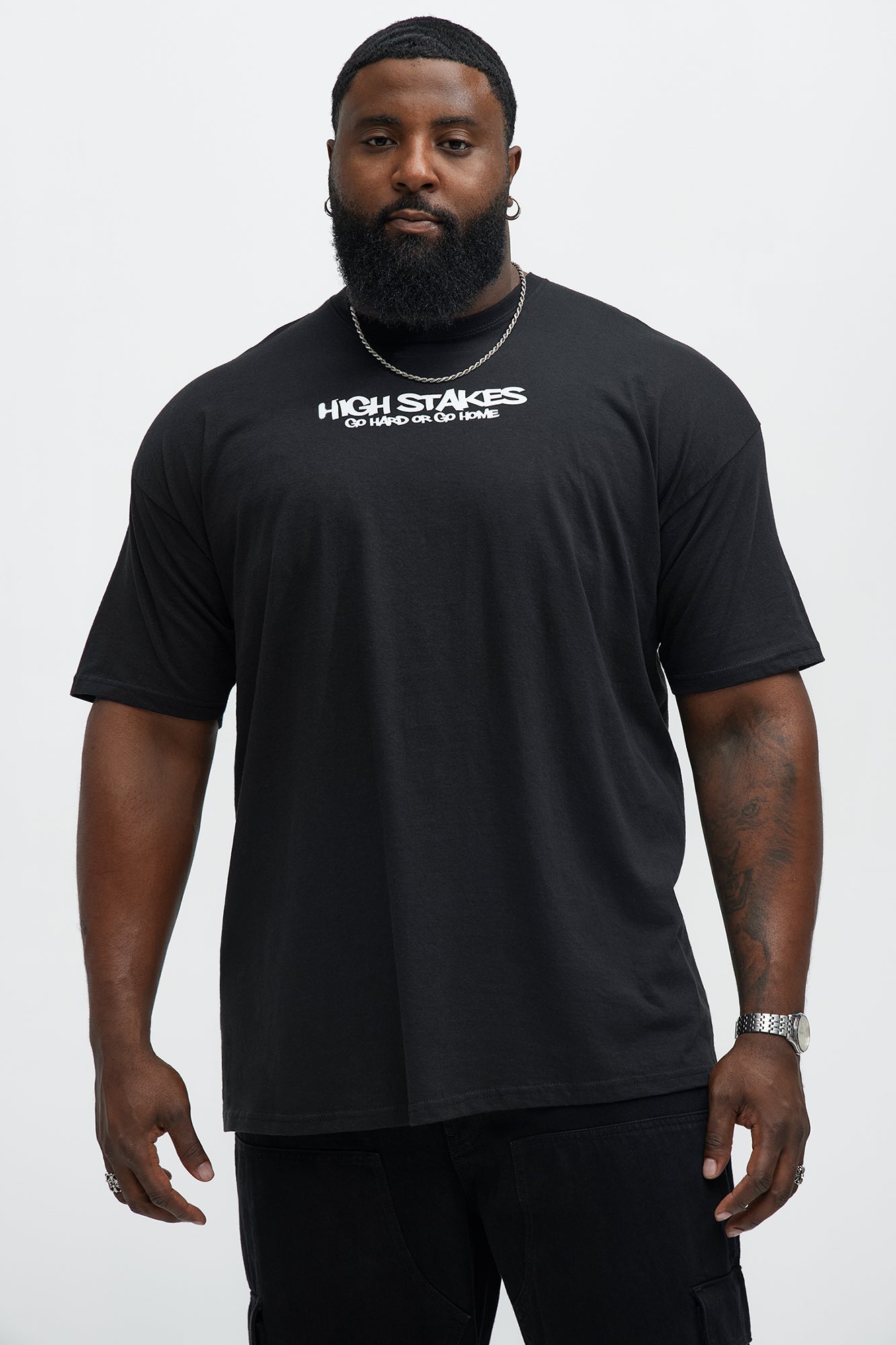 High Stakes Short Sleeve Tee - Black - Image 6