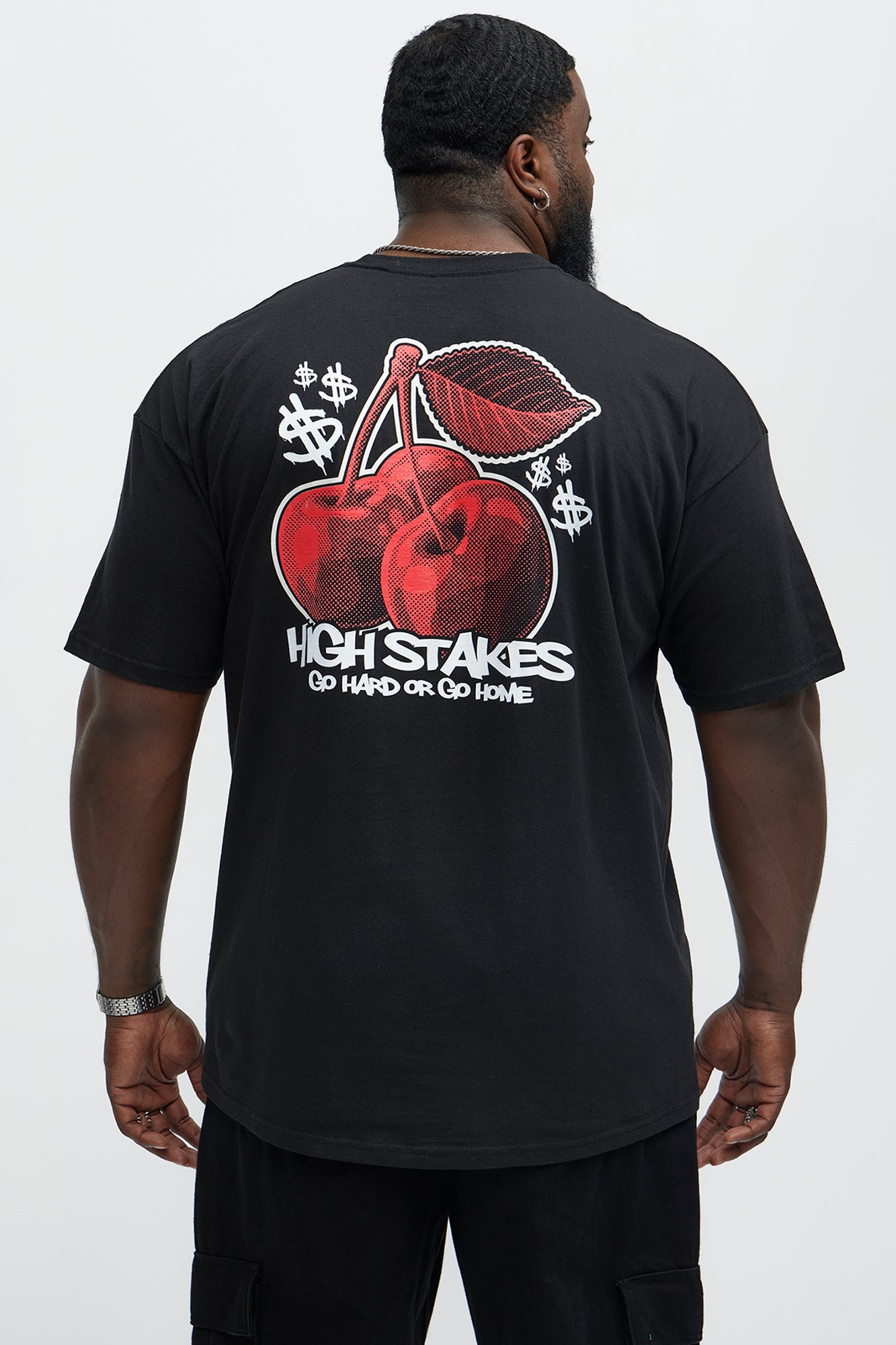 High Stakes Short Sleeve Tee - Black - Image 5