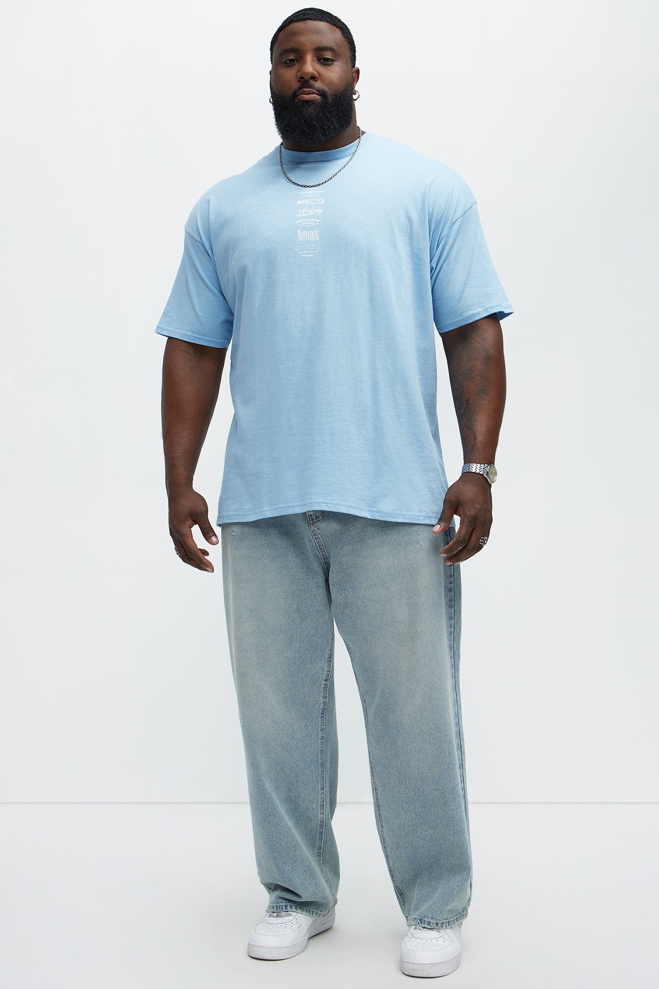 The Truth Collection Short Sleeve Tee - Light Blue - Image 8