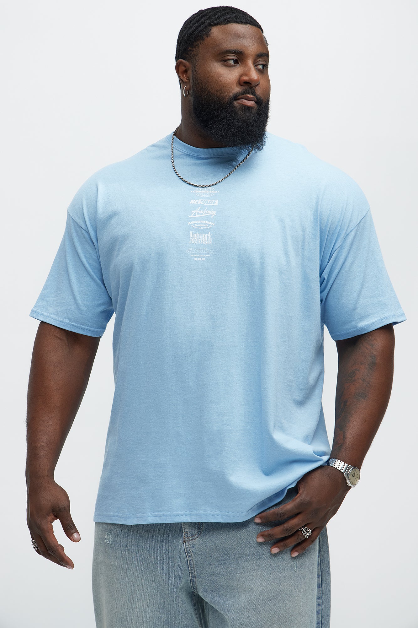The Truth Collection Short Sleeve Tee - Light Blue - Image 6