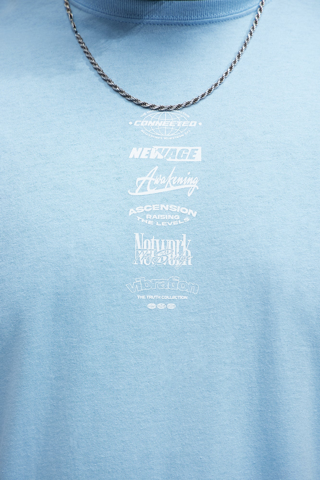 The Truth Collection Short Sleeve Tee - Light Blue - Image 7