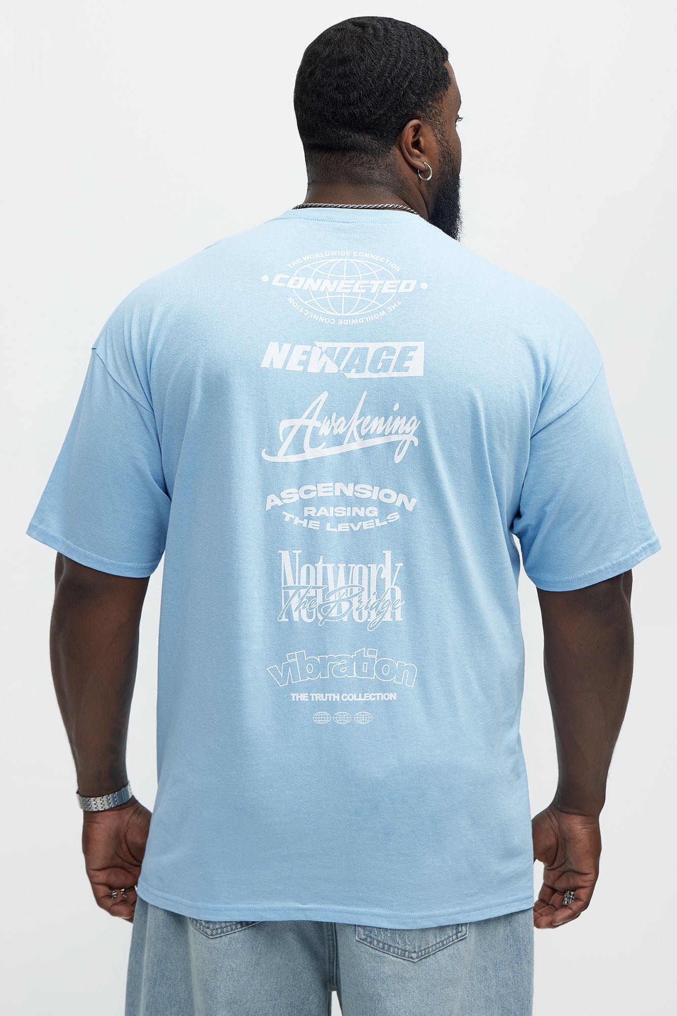 The Truth Collection Short Sleeve Tee - Light Blue - Image 5