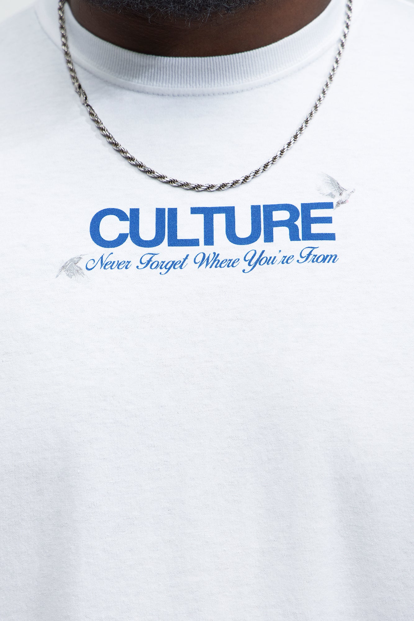 Culture Above All Short Sleeve Tee - White - Image 7