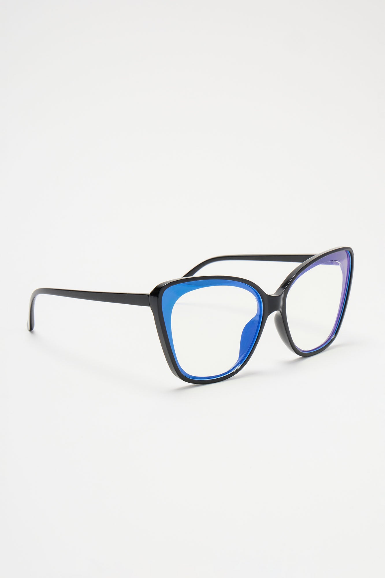 Mean Serious Business Blue Light Glasses - Black - Image 4