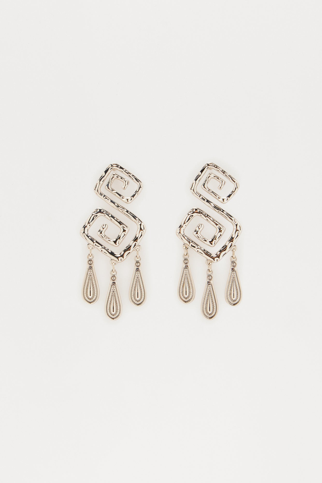 Not On My Level Earrings - Silver - Image 3