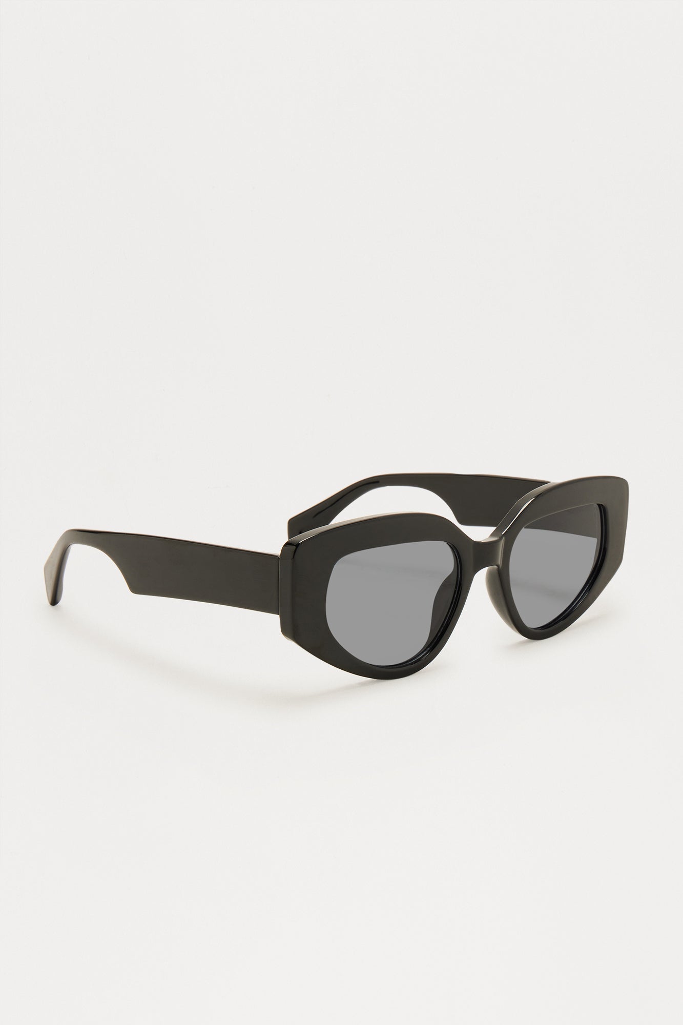 Celebrity Shade Square Sunglasses - Black - Image 4