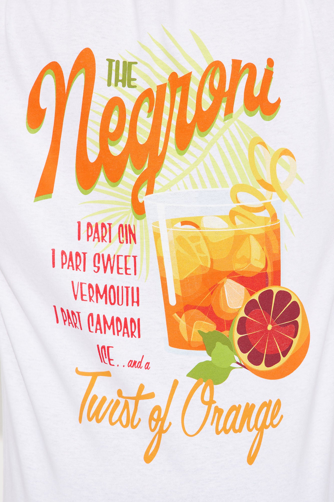 Another Negroni Oversized Tee - White - Image 3