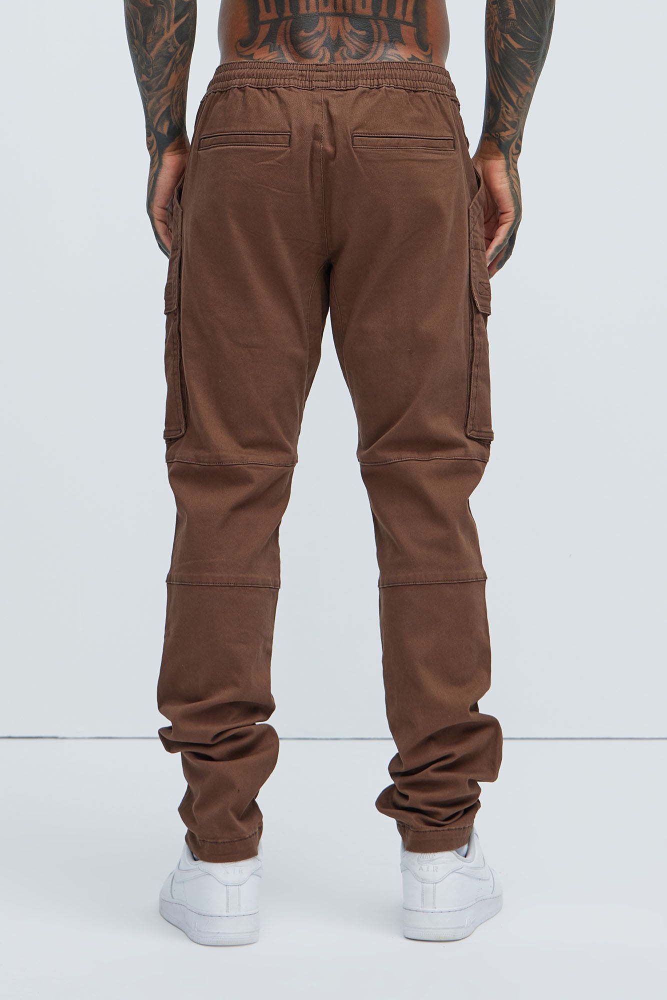 Allen Cargo Pants - Brown - Image 4
