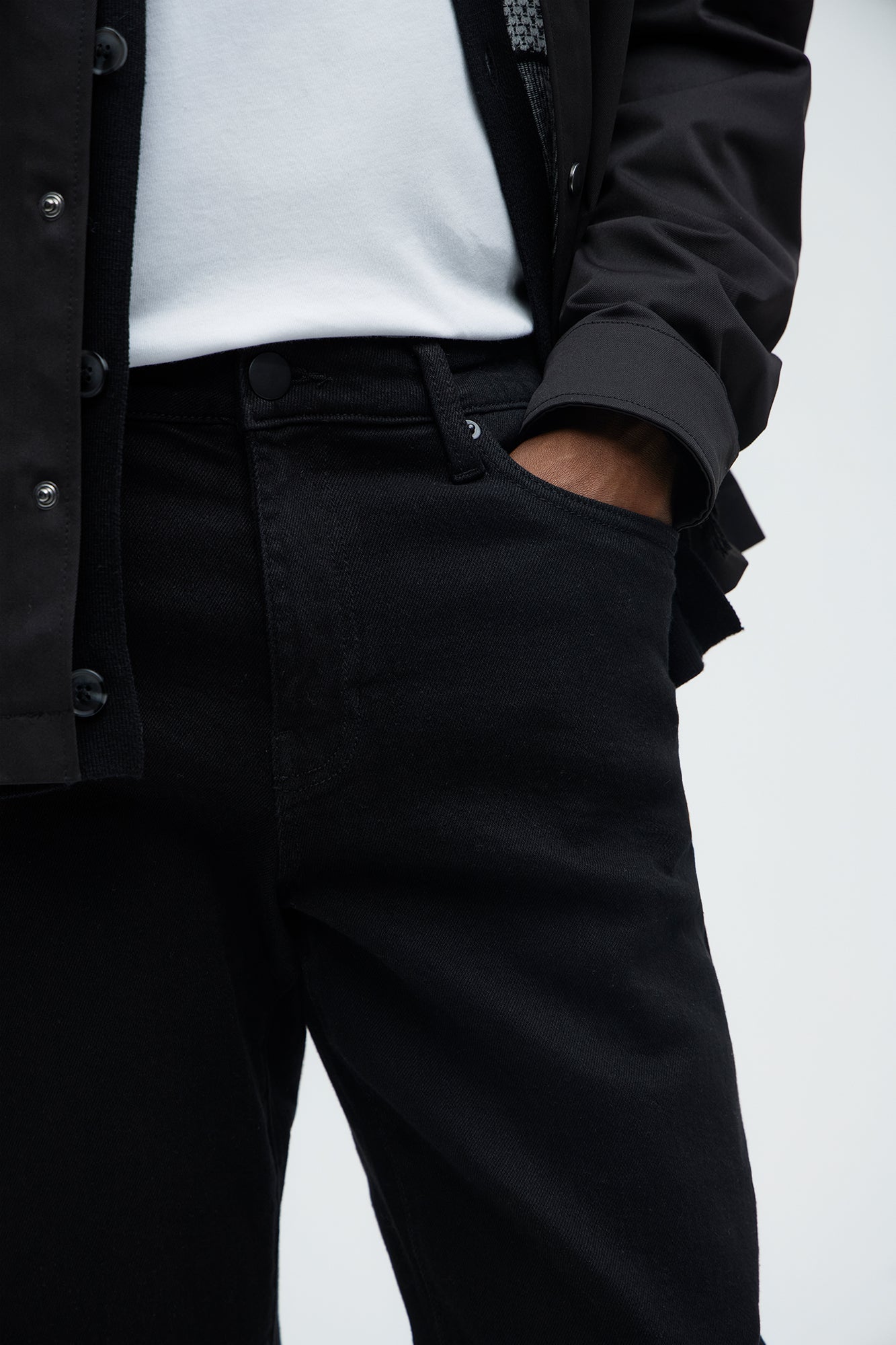 Cornell Slim Jeans - Black - Image 3