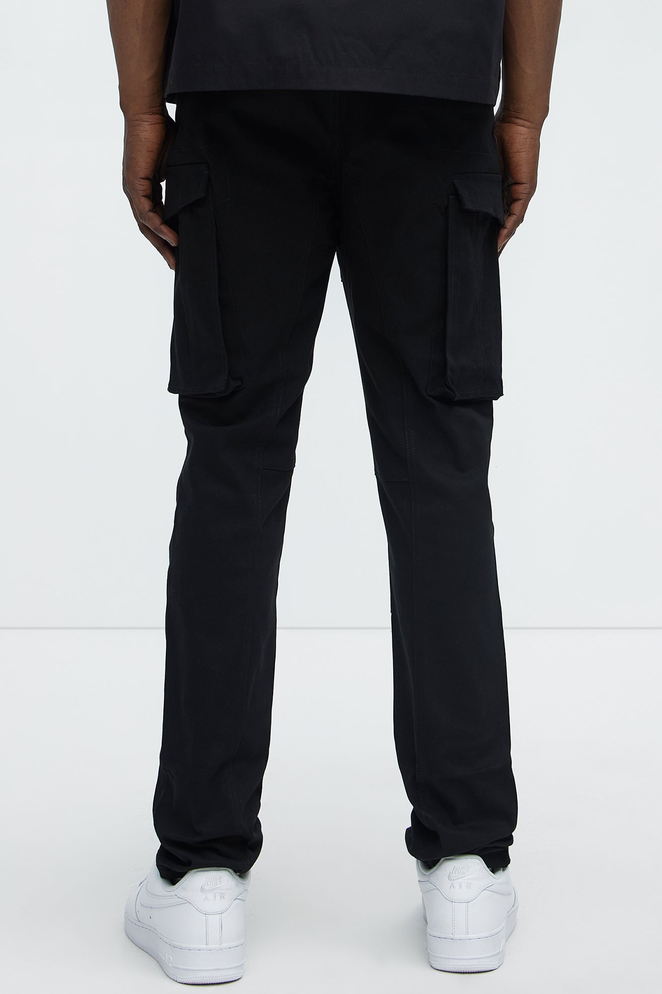 Summer Games Slim Cargo Pants - Black - Image 4
