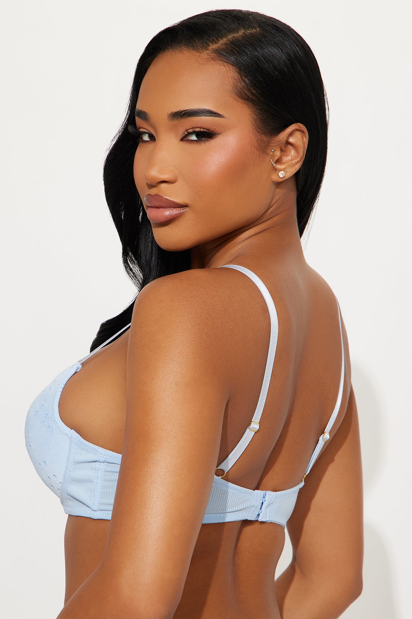 I've got My Eye On You Demi Bra - Blue - Image 3
