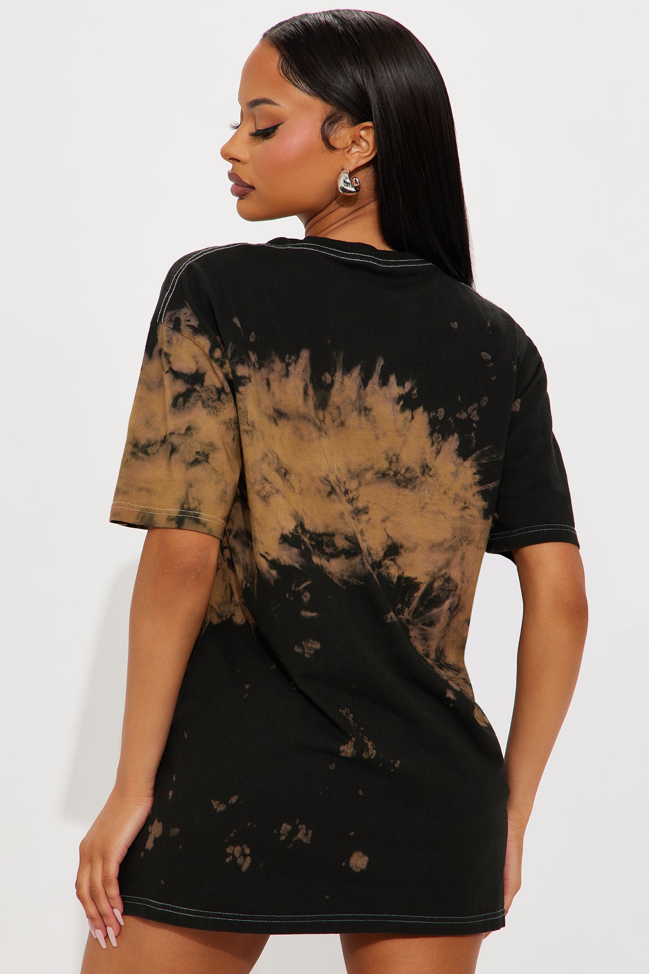 Boyz N The Hood Downtown LA Tie Dye Tee - Black/combo - Image 4
