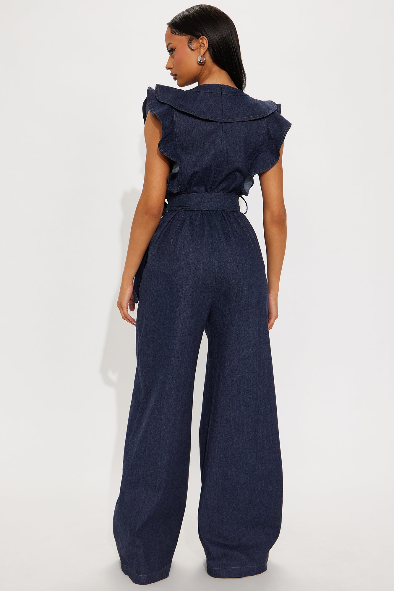 Field Of Dreams Jumpsuit - Denim - Image 4