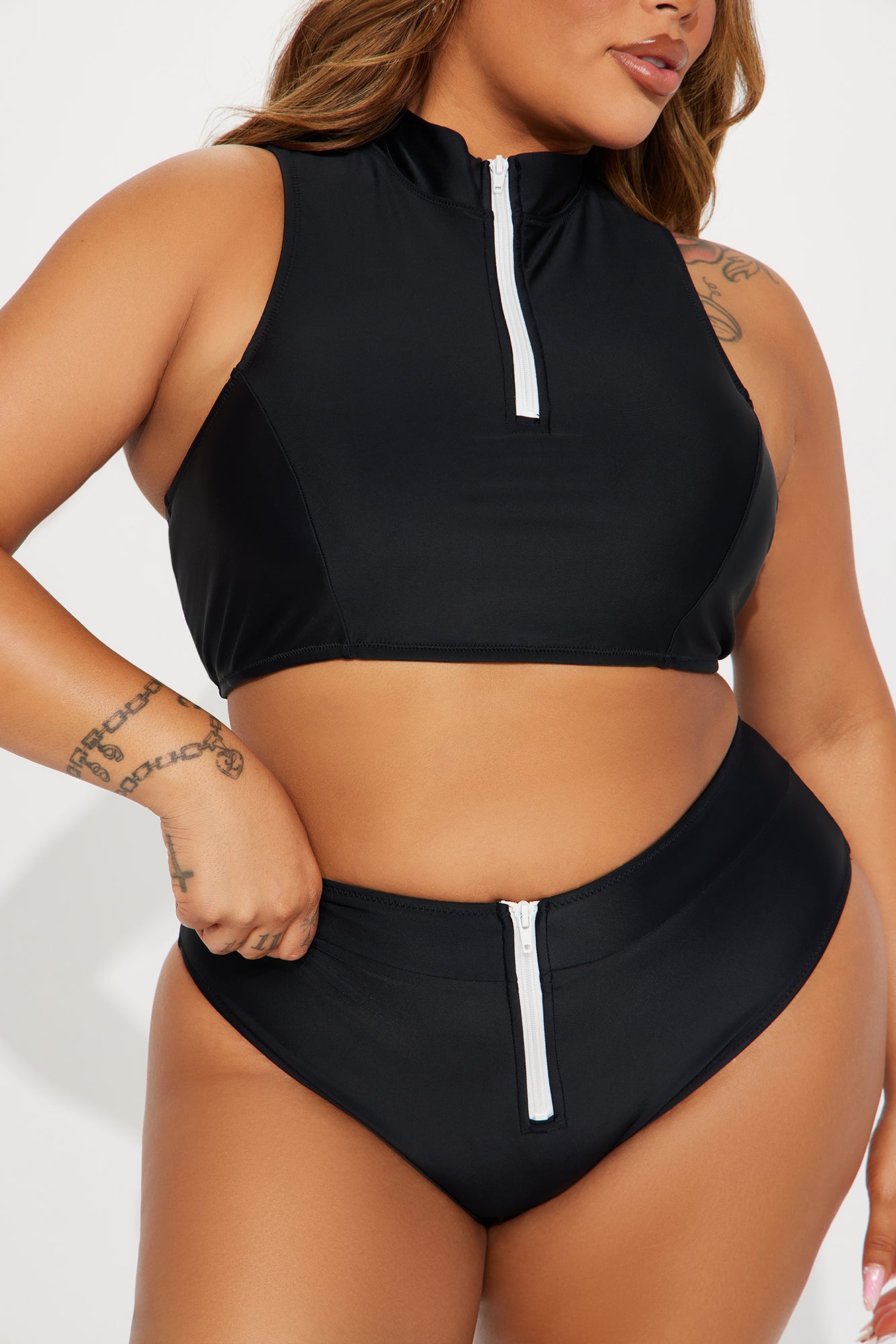 Water Sports II Tank Bikini - Black - Image 6