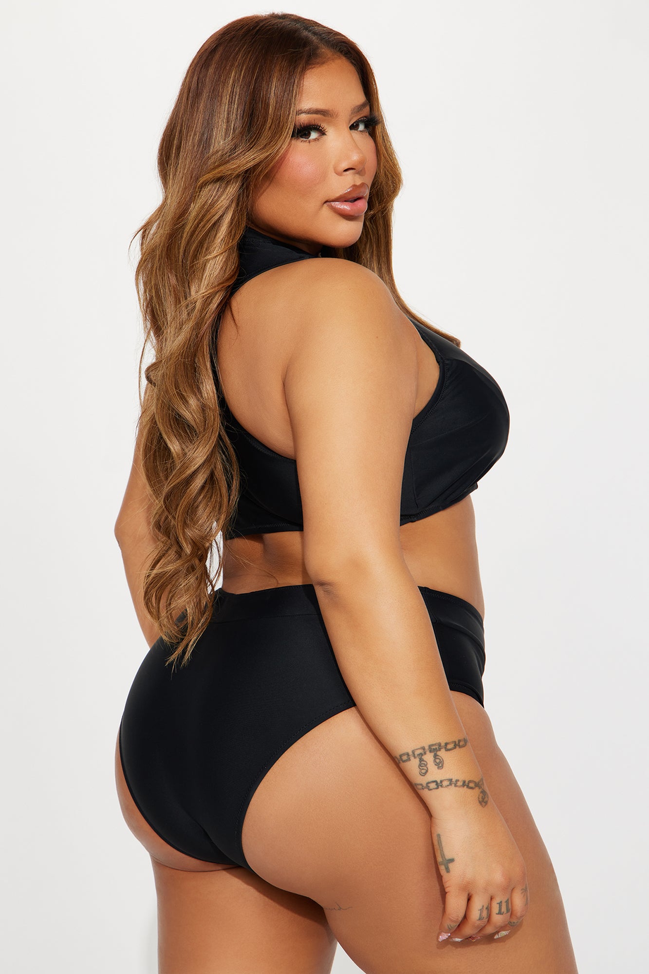 Water Sports II Tank Bikini - Black - Image 7