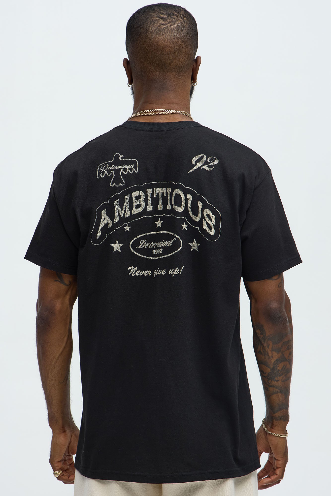 Ambitious 92 Short Sleeve Tee - Black - Image 4