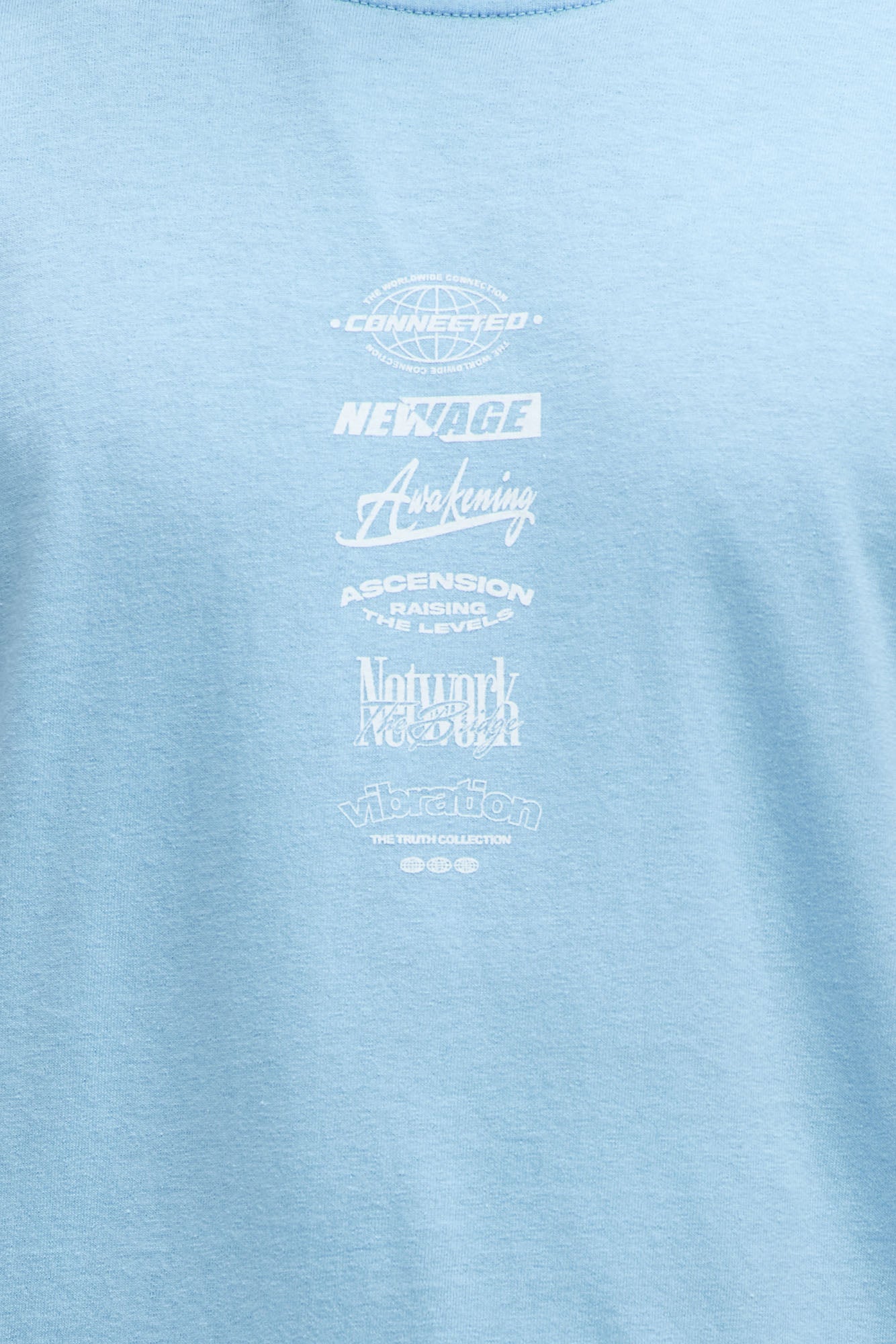 The Truth Collection Short Sleeve Tee - Light Blue - Image 4