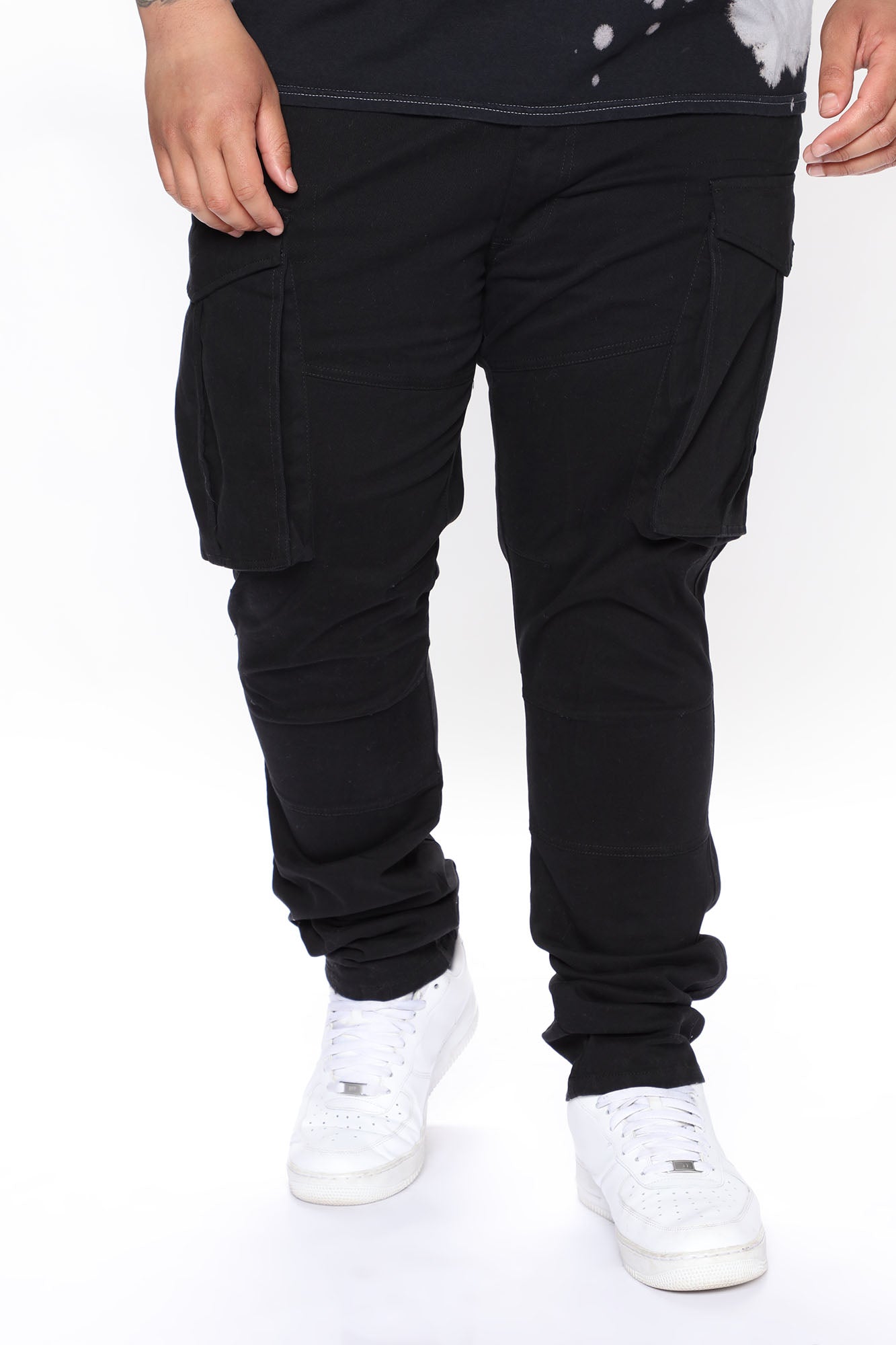 Summer Games Slim Cargo Pants - Black - Image 5