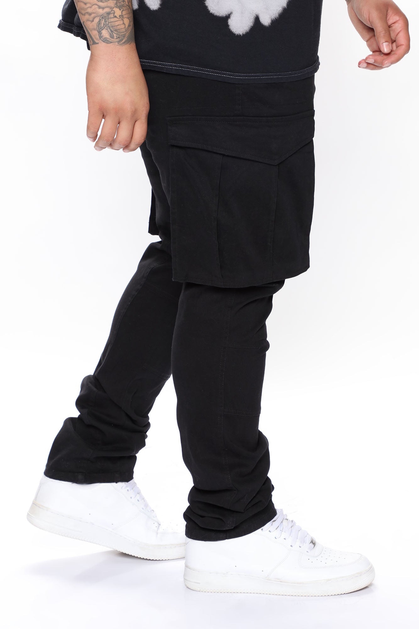 Summer Games Slim Cargo Pants - Black - Image 9