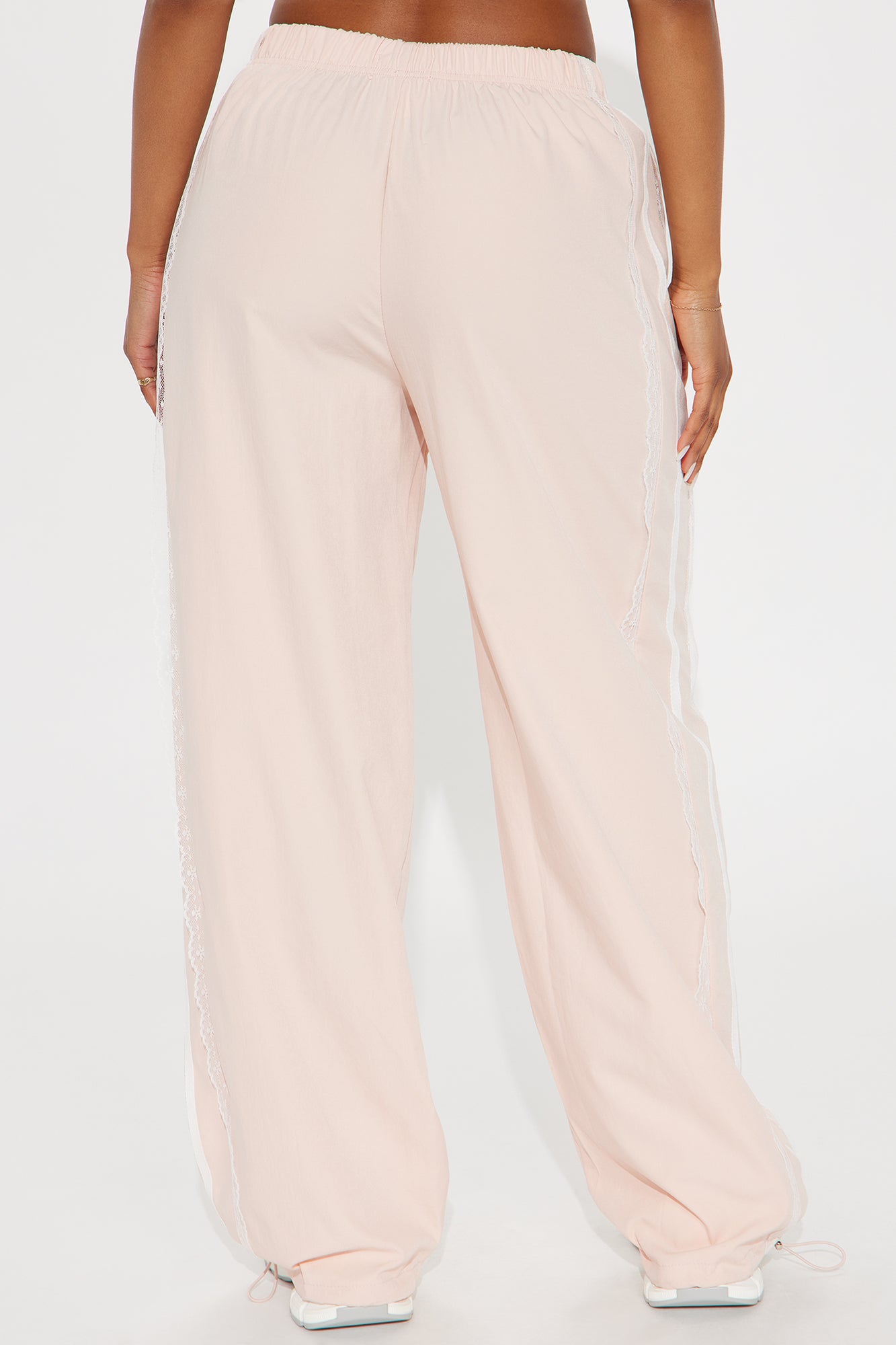 Tell Me I'm Wrong Windbreaker Track Pant - Blush - Image 3