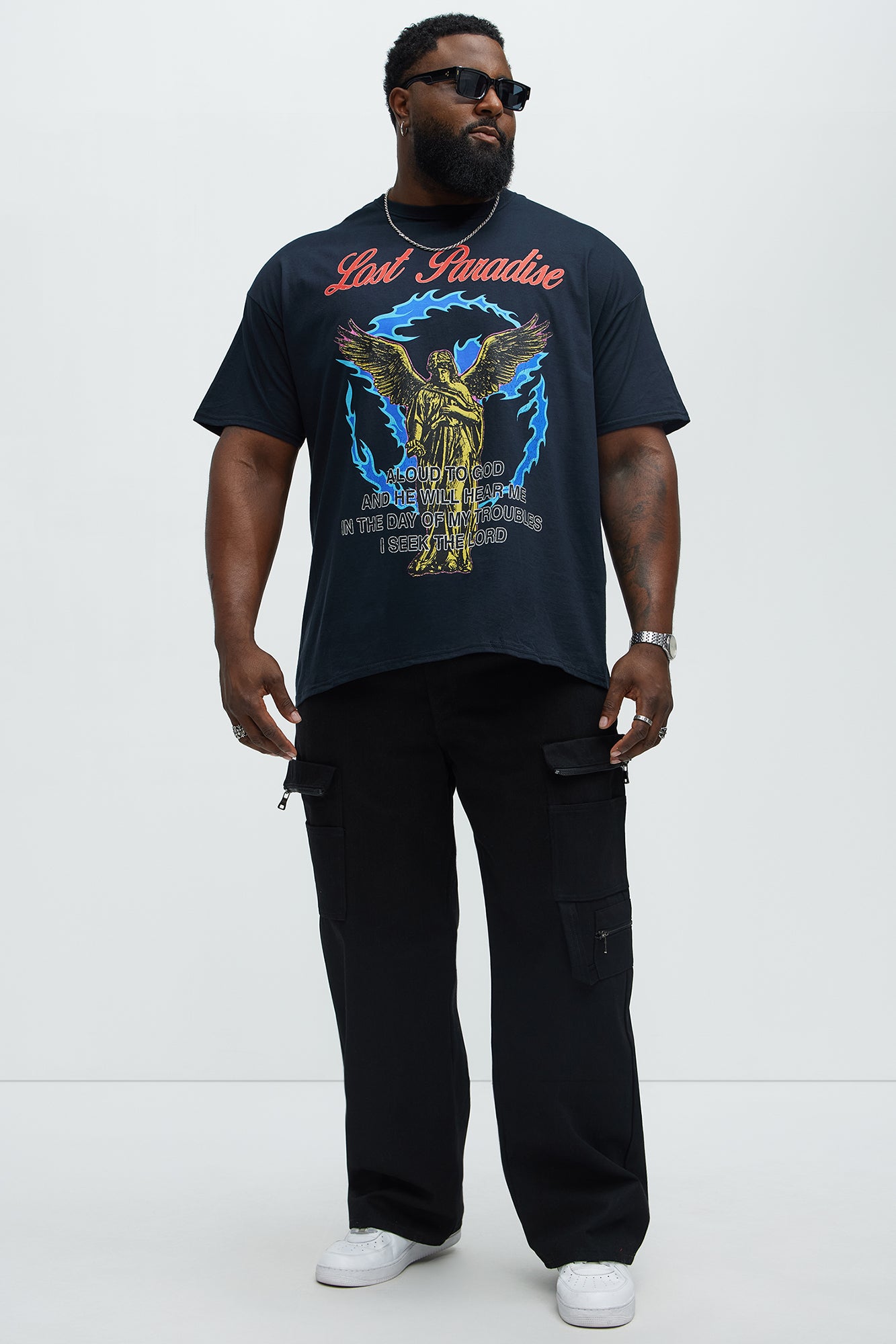 Seek The Lord Short Sleeve Tee - Black - Image 6