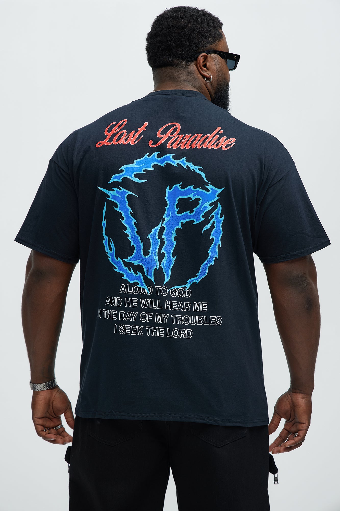 Seek The Lord Short Sleeve Tee - Black - Image 7