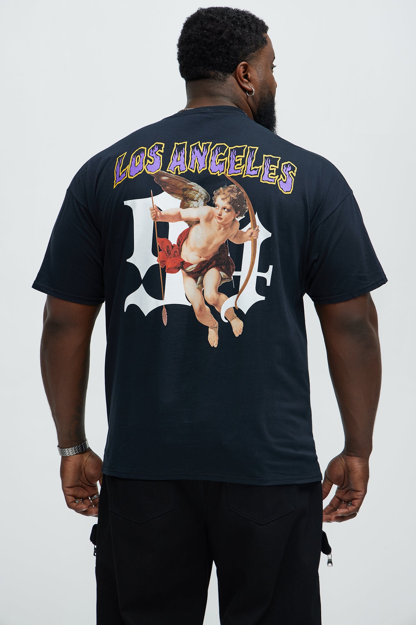 LA Godsent Short Sleeve Tee - Black - Image 5