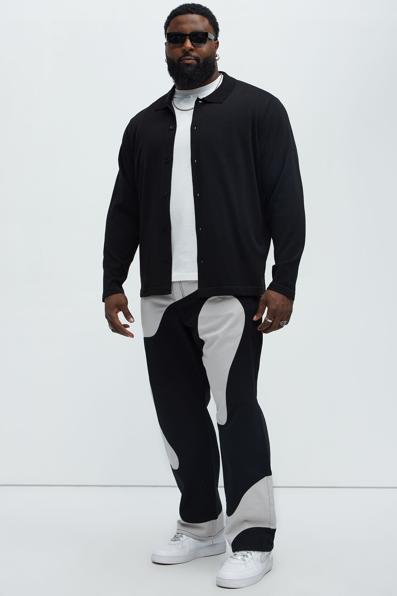 Lava Straight Pants - Black/combo - Image 6
