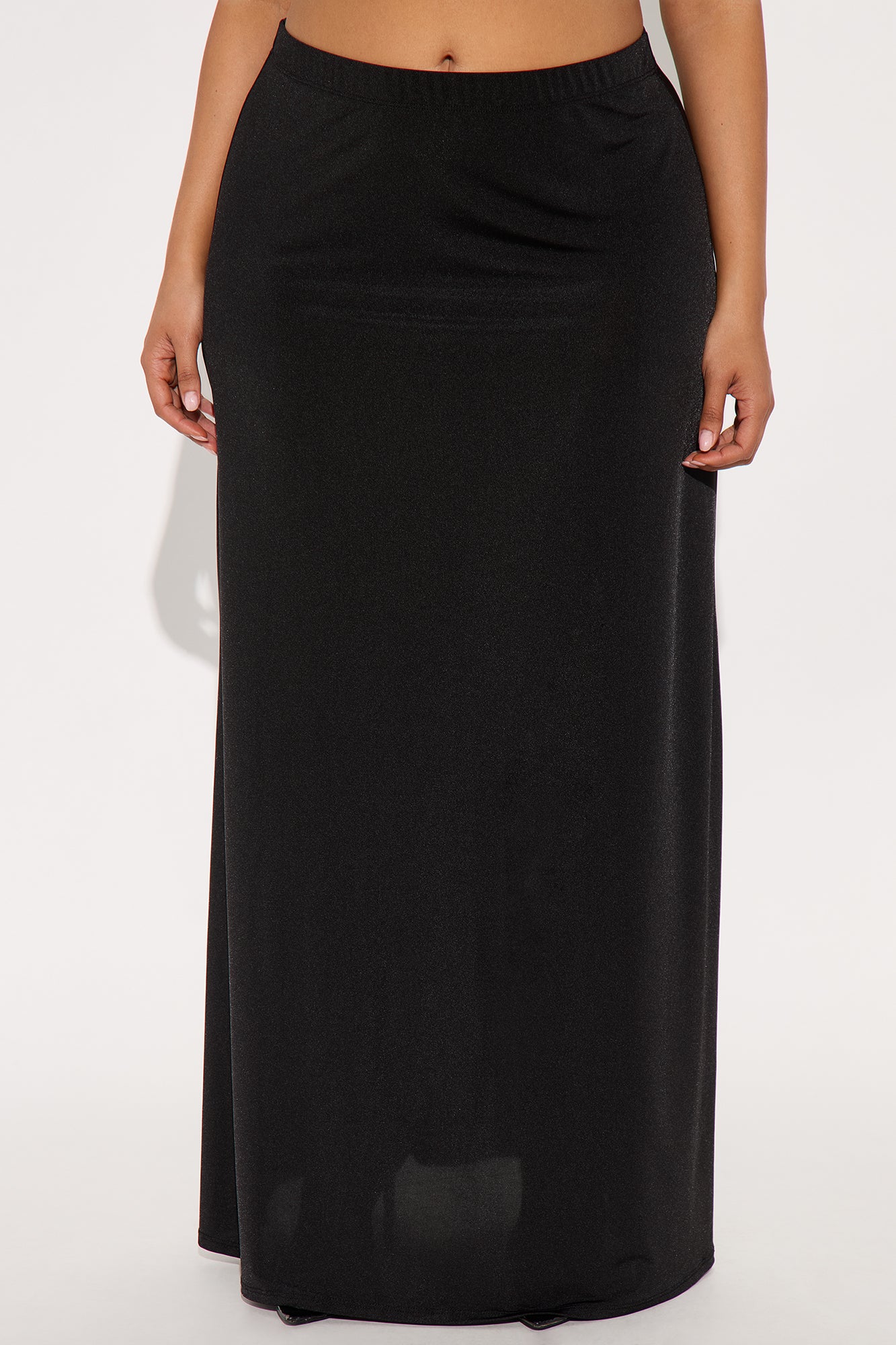 Nadia Maxi Skirt - Black - Image 5