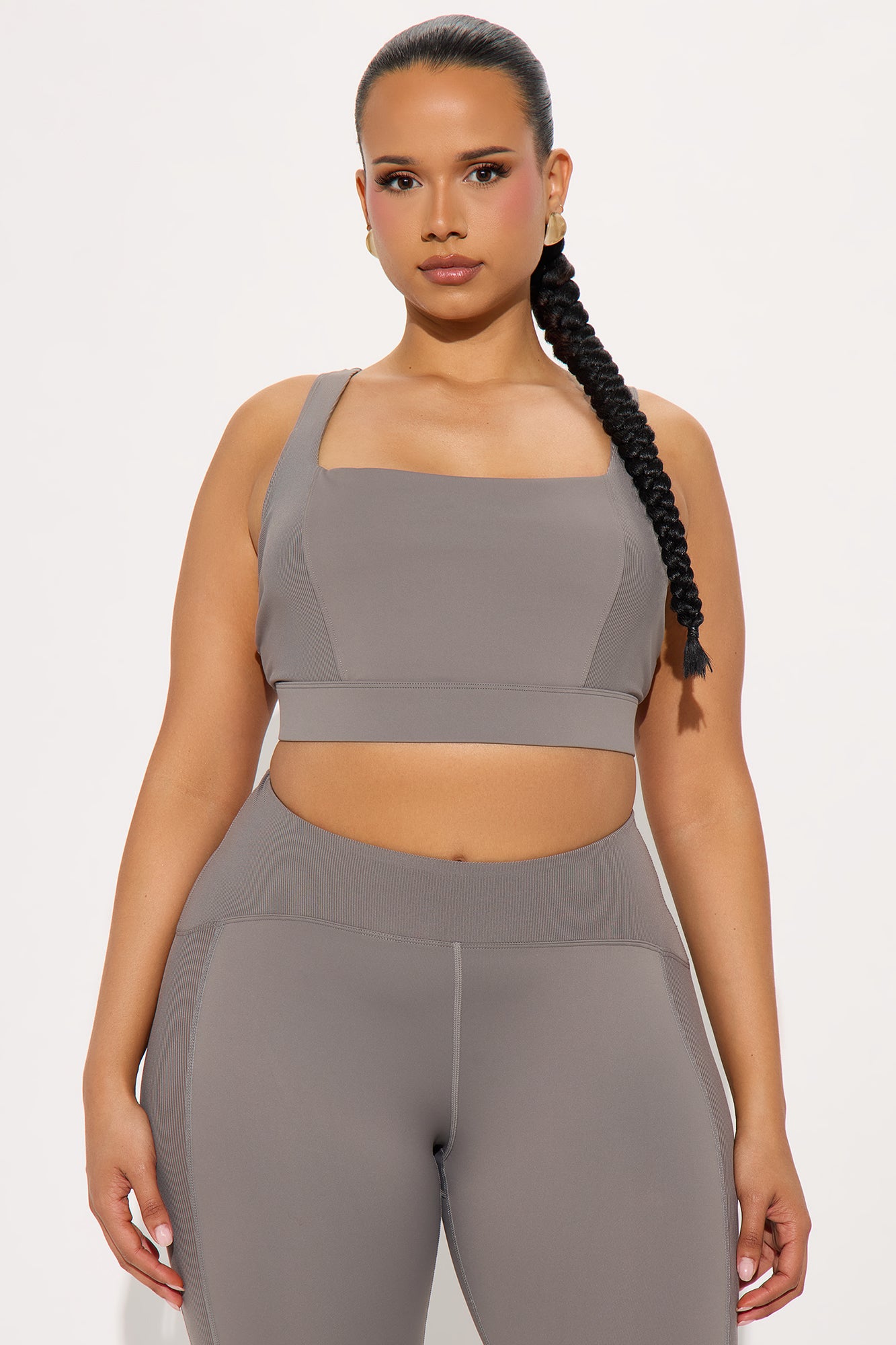 Everyday Gains Sports Bra - Charcoal - Image 4