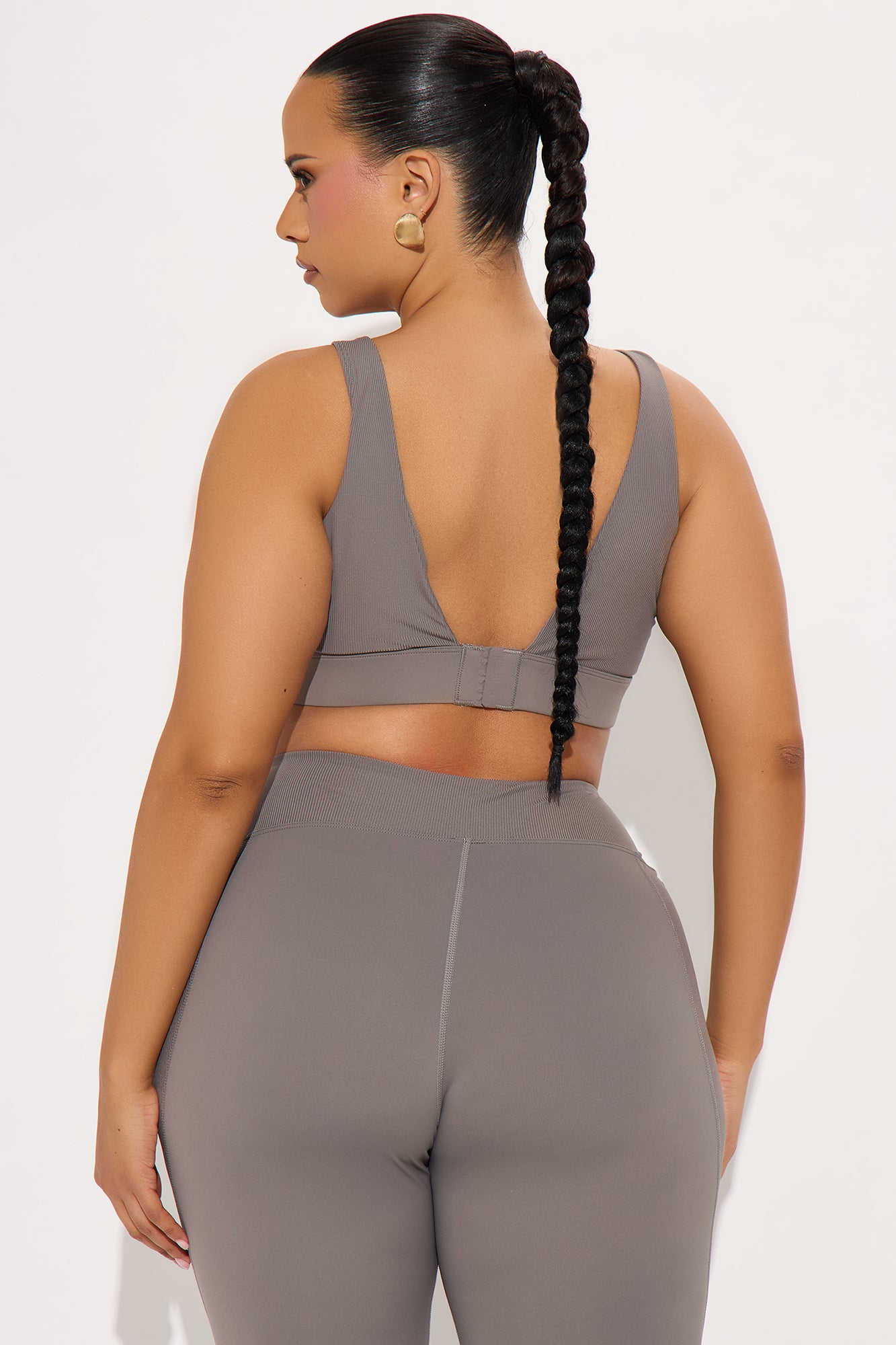 Everyday Gains Sports Bra - Charcoal - Image 6