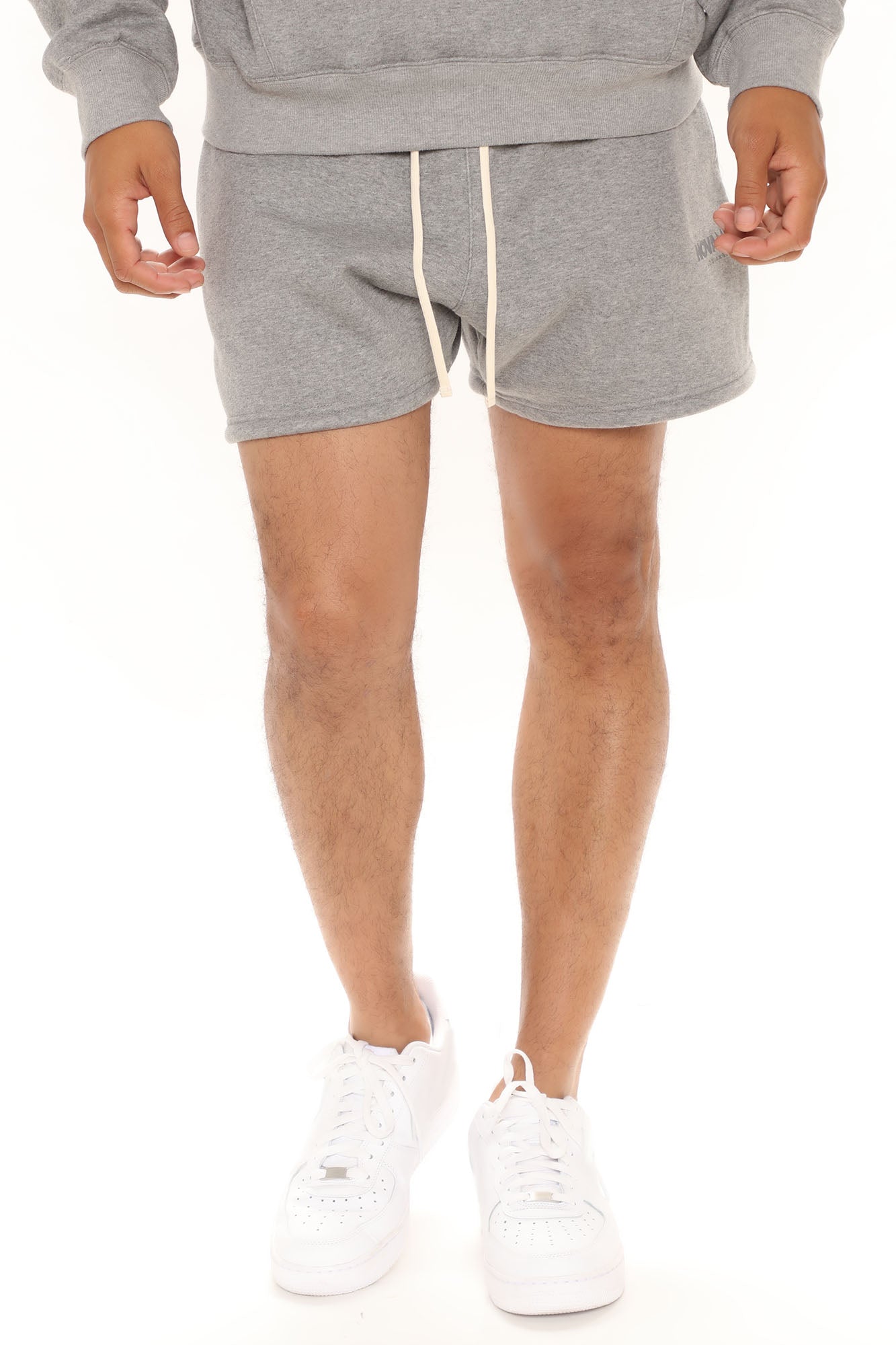 Tyson Everyday Sweat Shorts - Heather Grey - Image 5
