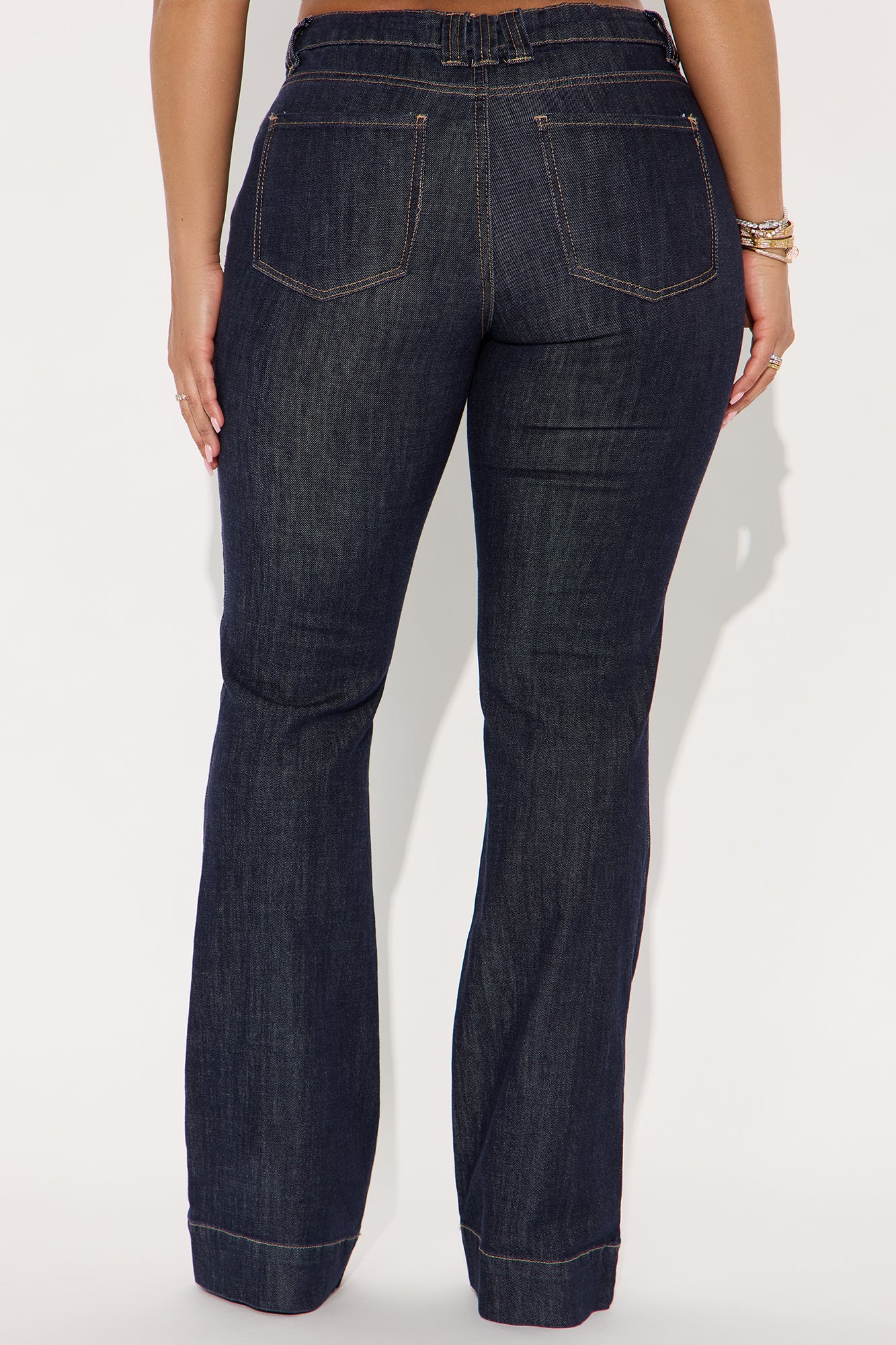 Bel Air Bootcut Jeans - Dark Wash - Image 3