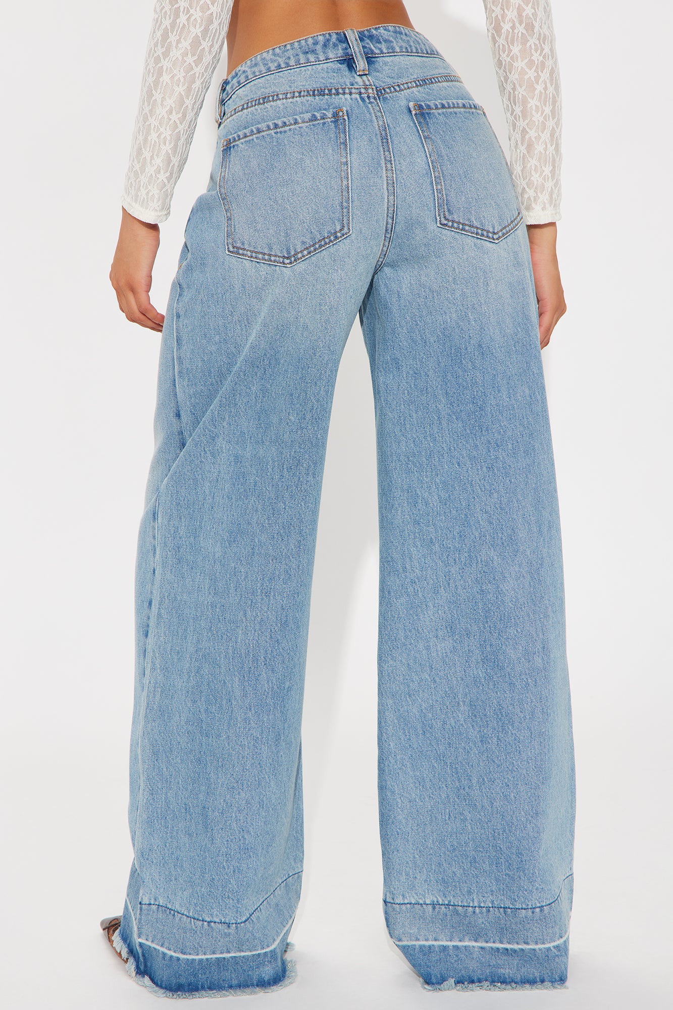 Marais Meet Up Loose High Rise Wide Leg Jeans - Vintage Wash - Image 3
