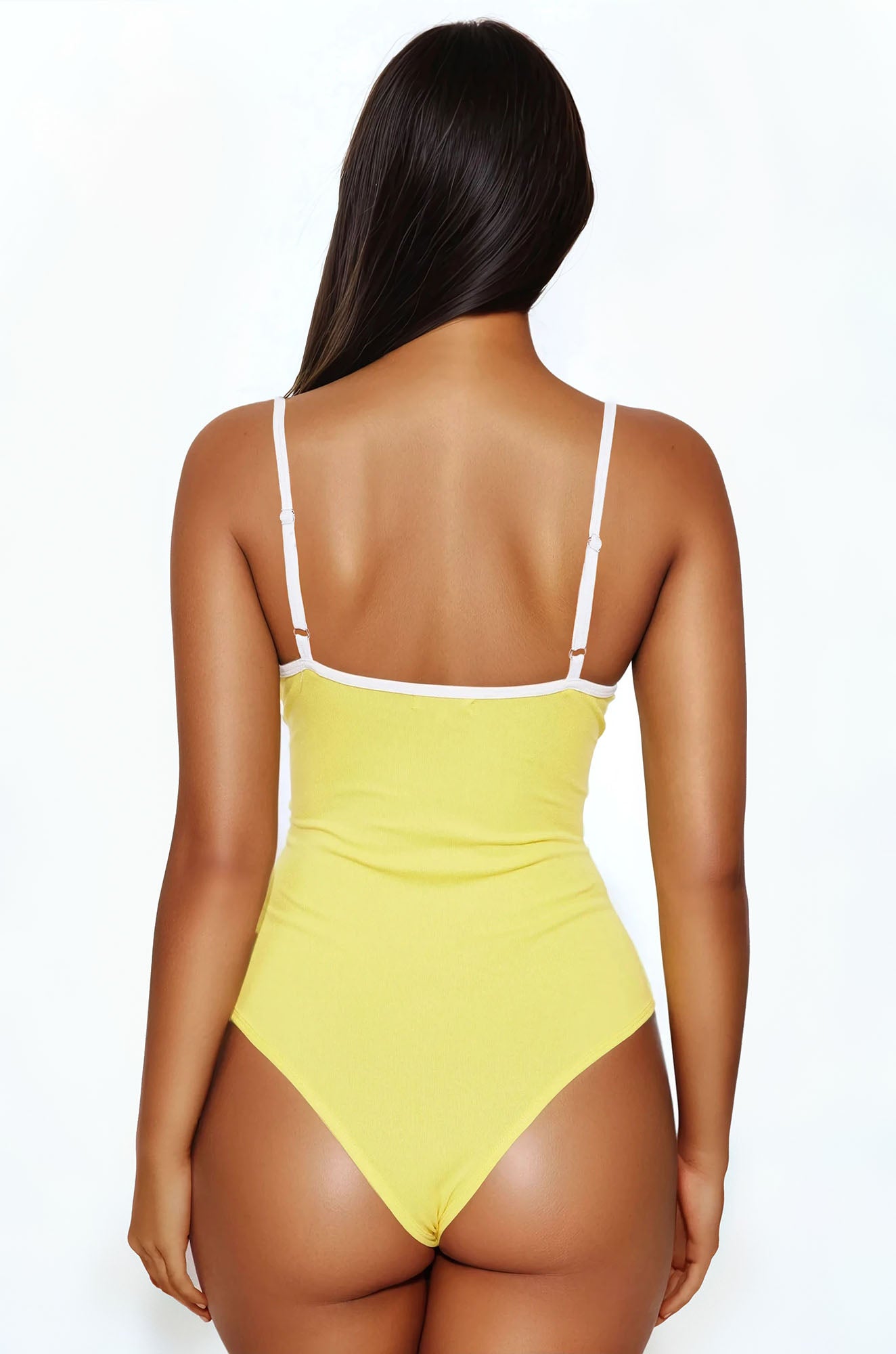 Amara Lily Bodysuit - Yellow - Image 4