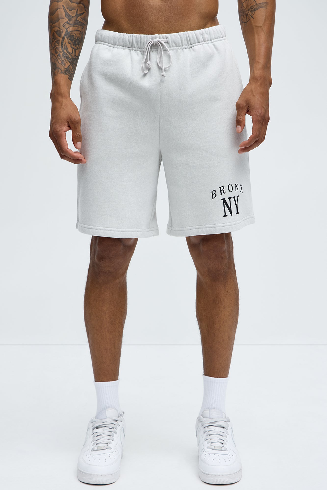 Bronx Sweatshorts - Grey - Image 3