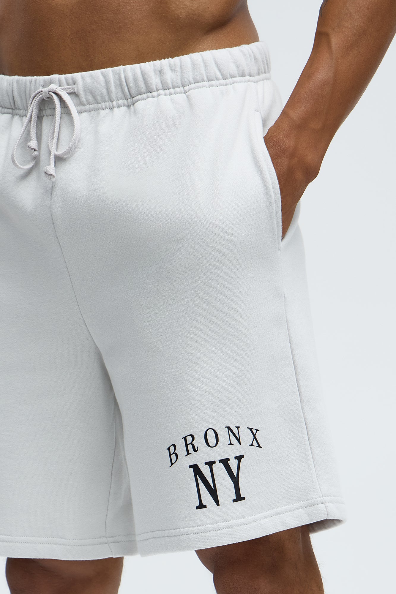 Bronx Sweatshorts - Grey - Image 5