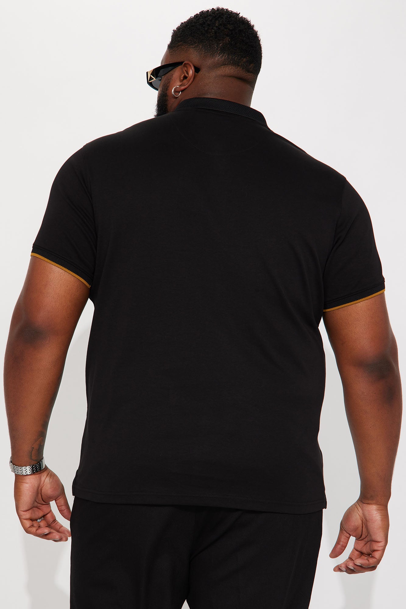 Pharaoh Bustdown Polo - Black - Image 6