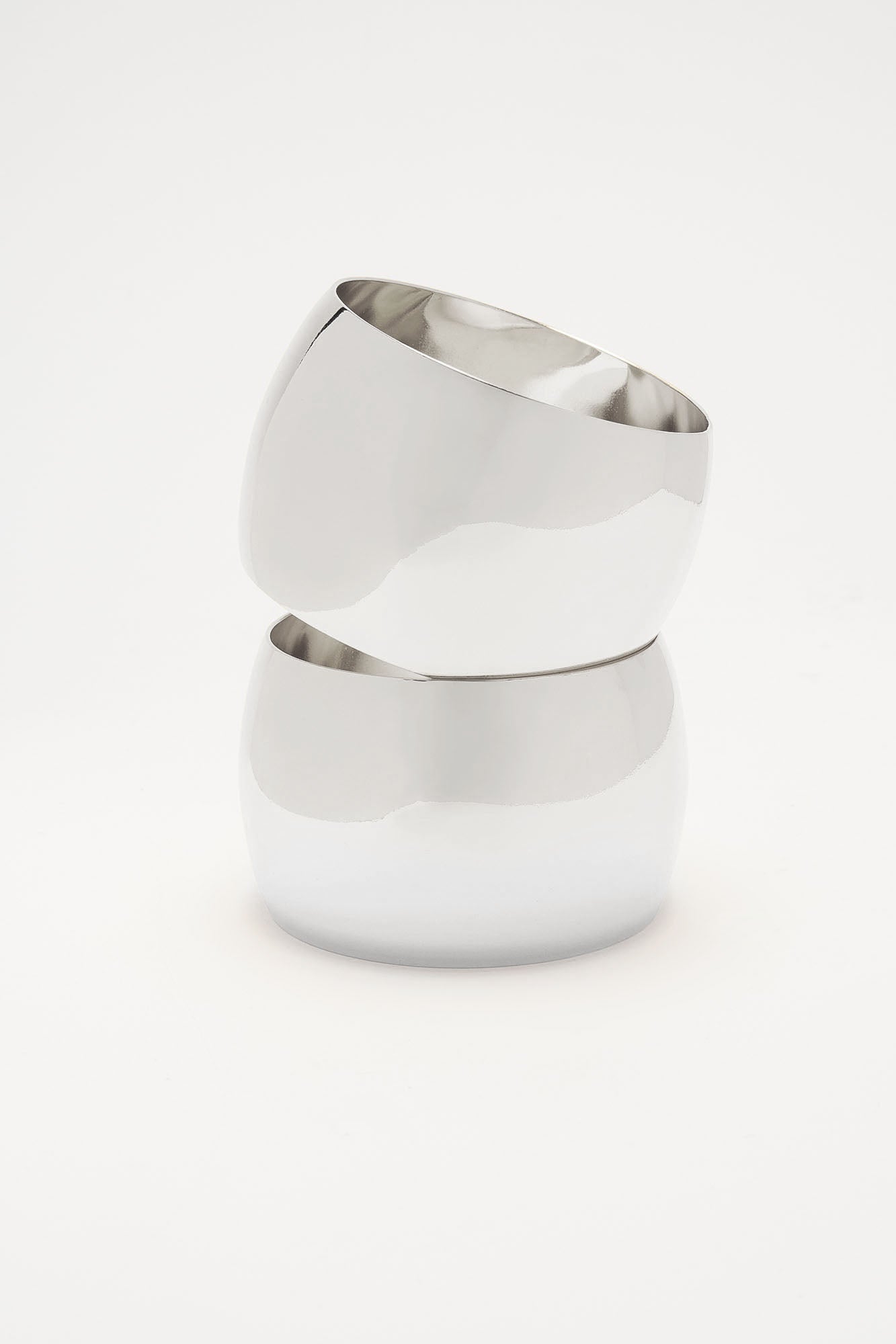 Marilla 2 Piece Bracelet Set - Silver - Image 3