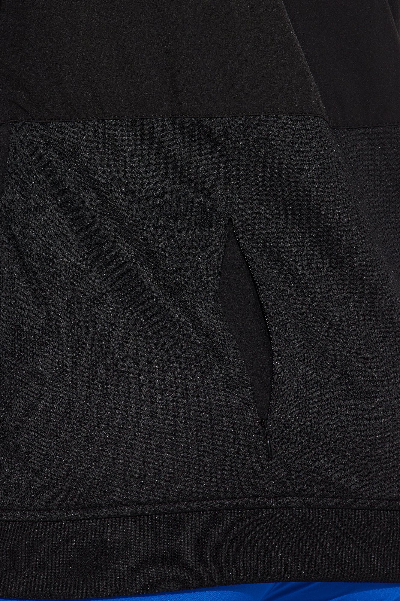 Full Shift Stretch Scrub Uniform Zip Up Jacket - Black - Image 4