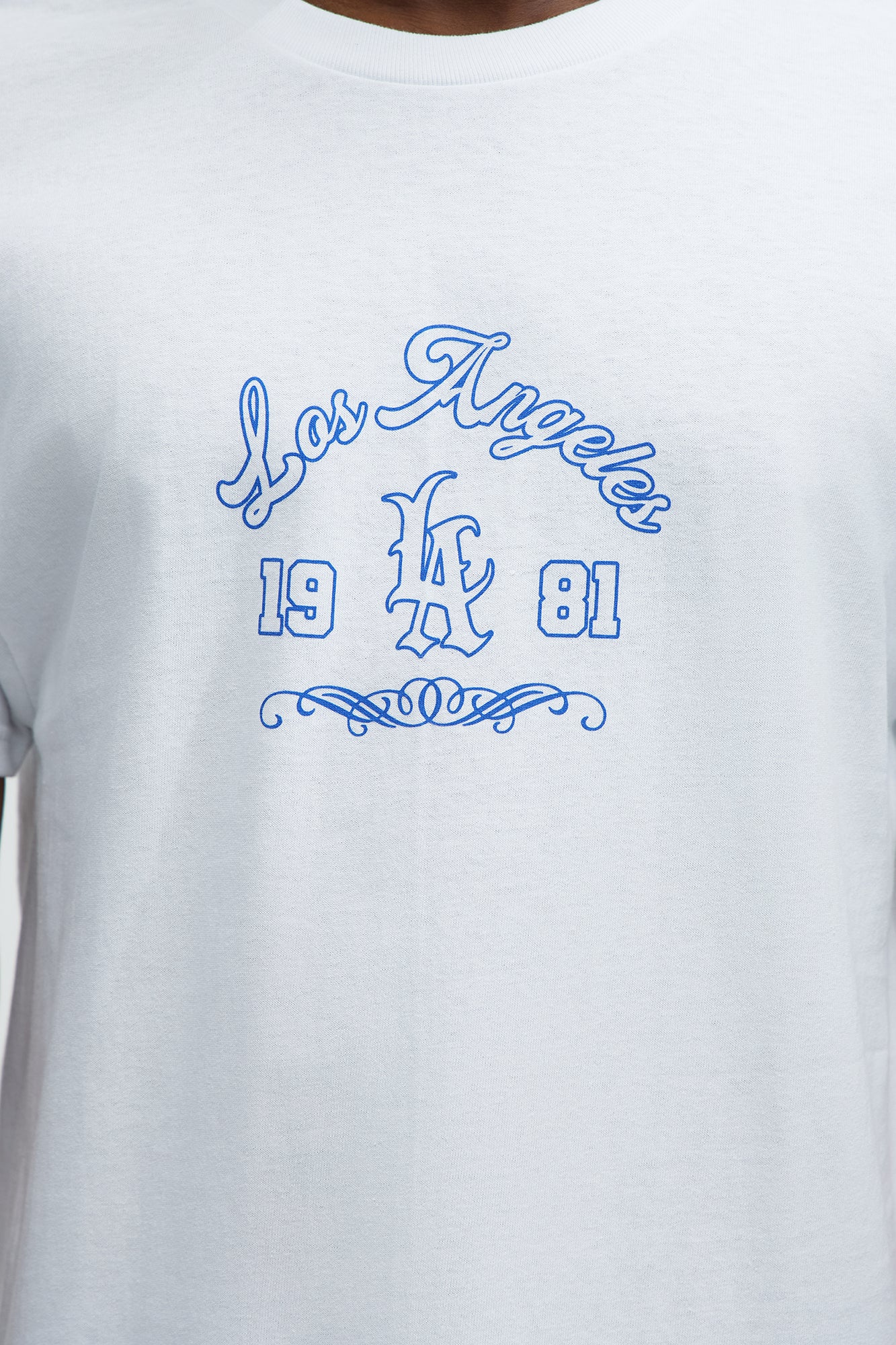 Los Angeles 1981 Short Sleeve Tee - White - Image 3