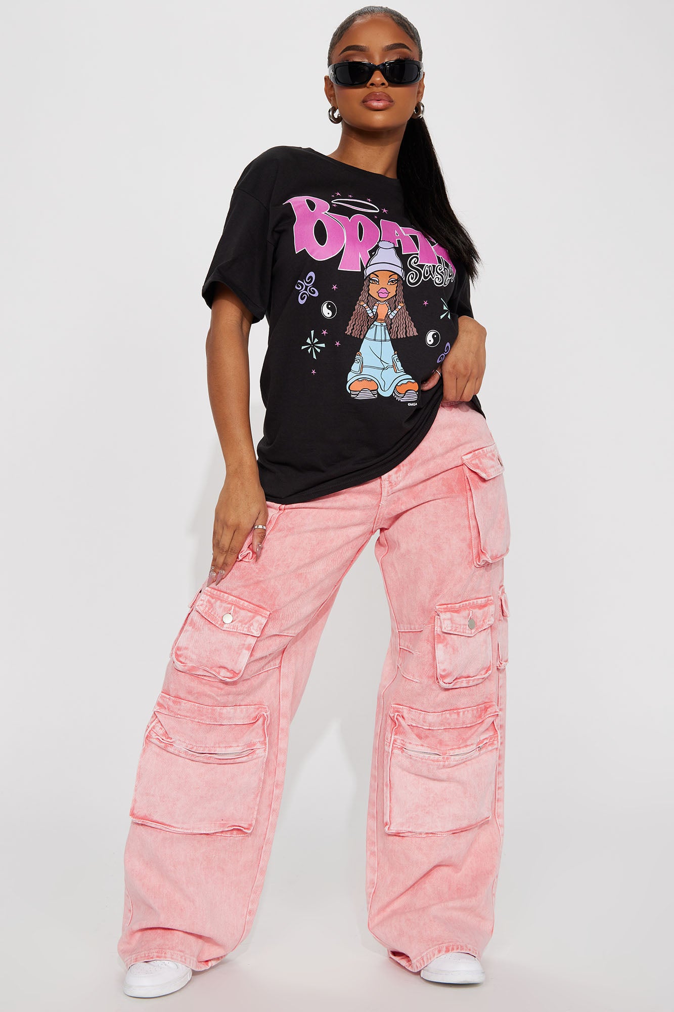 Bratz Cool Sasha Graphic Tee - Black - Image 3