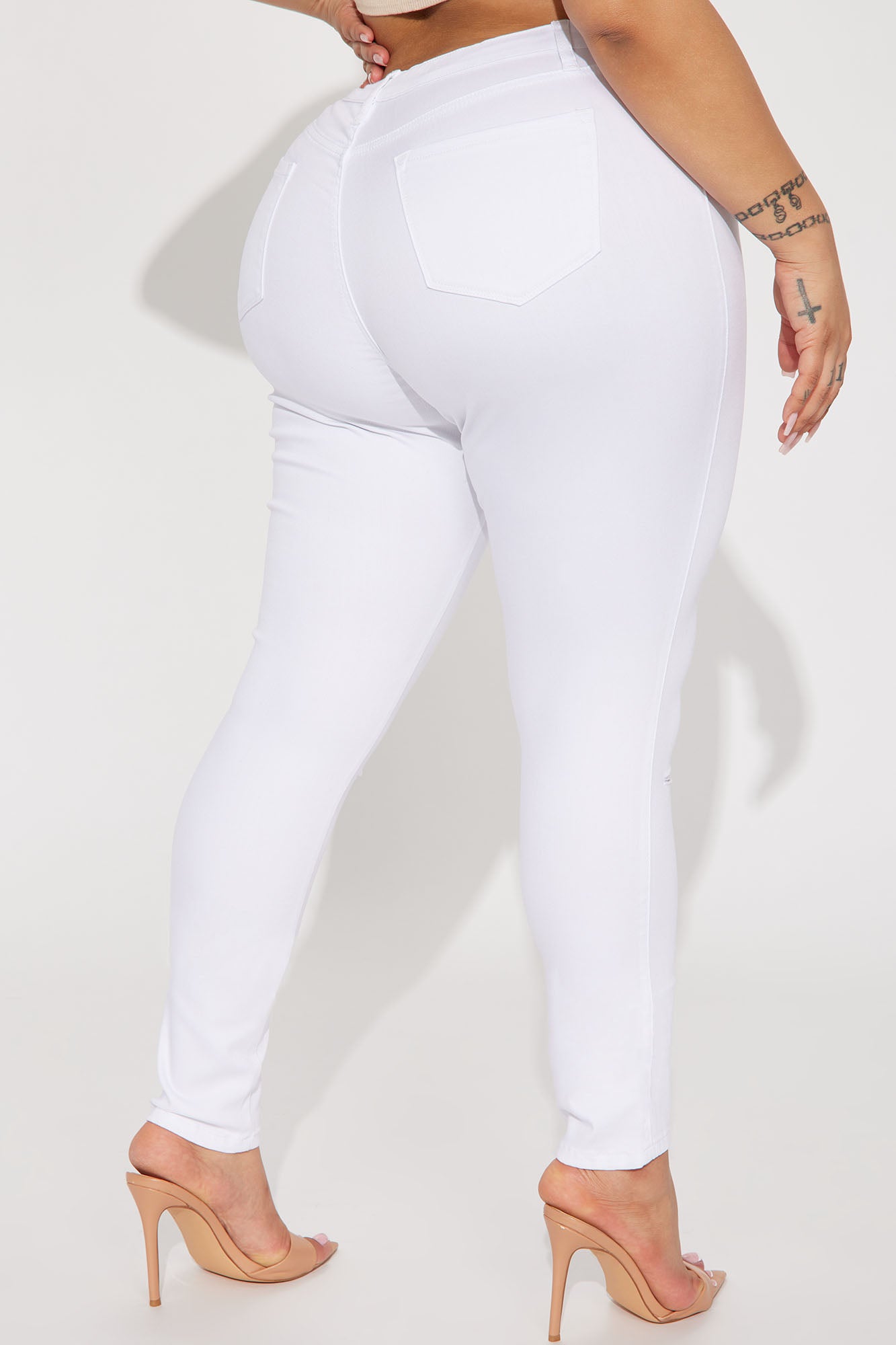 Tall Canopy Jeans - White - Image 6