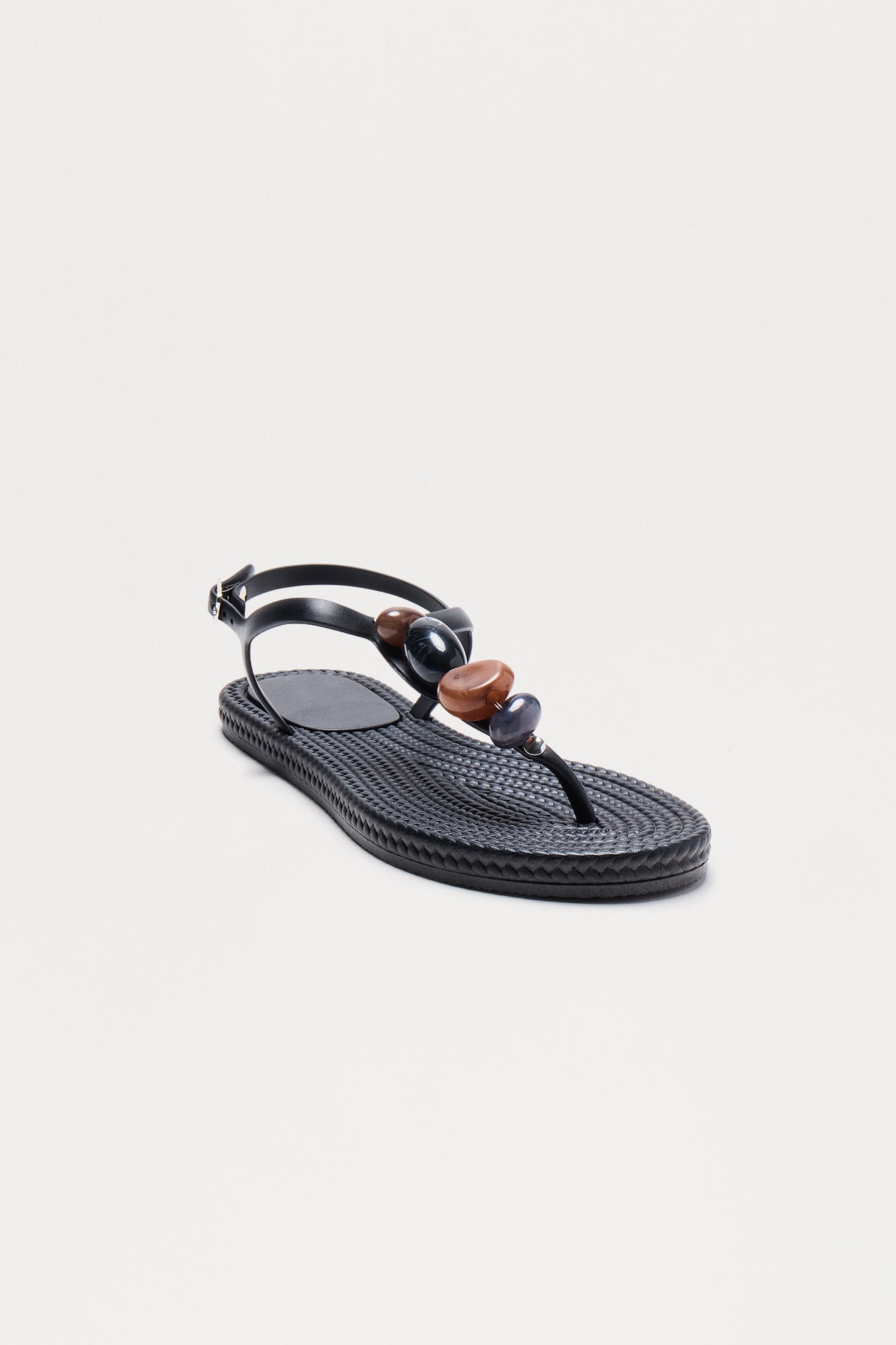 Blue Water Stone Sandals - Black - Image 3
