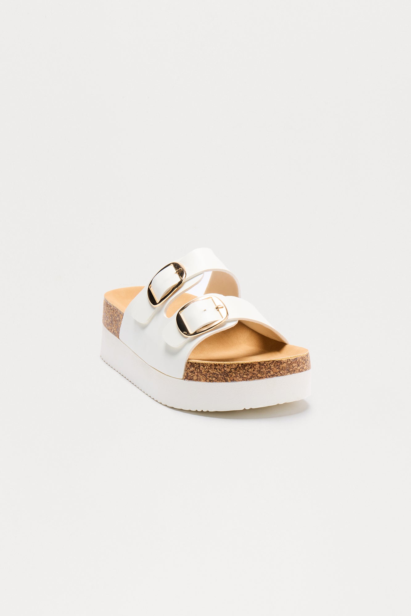 Finn Buckle Slides - White - Image 3