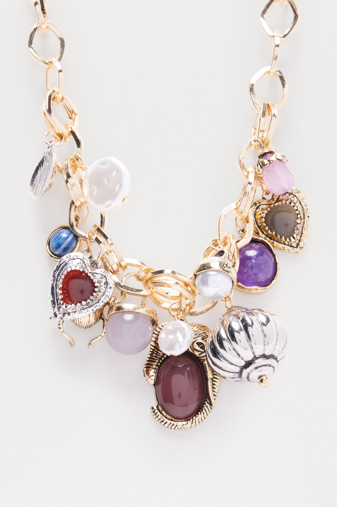 Cottage Charm Necklace - Gold/combo - Image 3