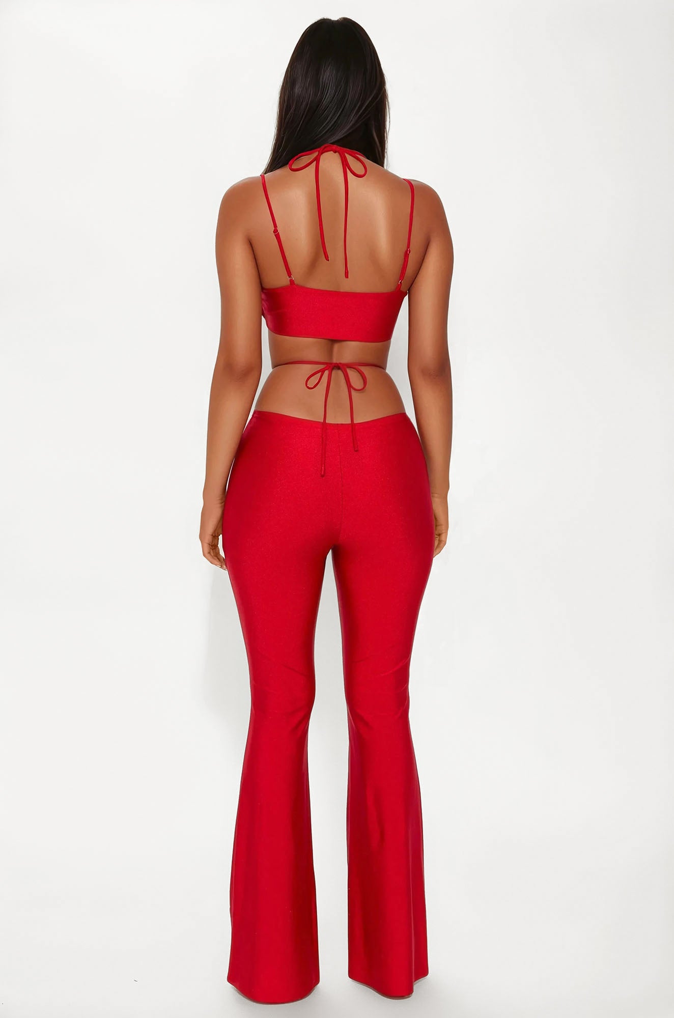 Be My Baby Pant Set - Red - Image 3