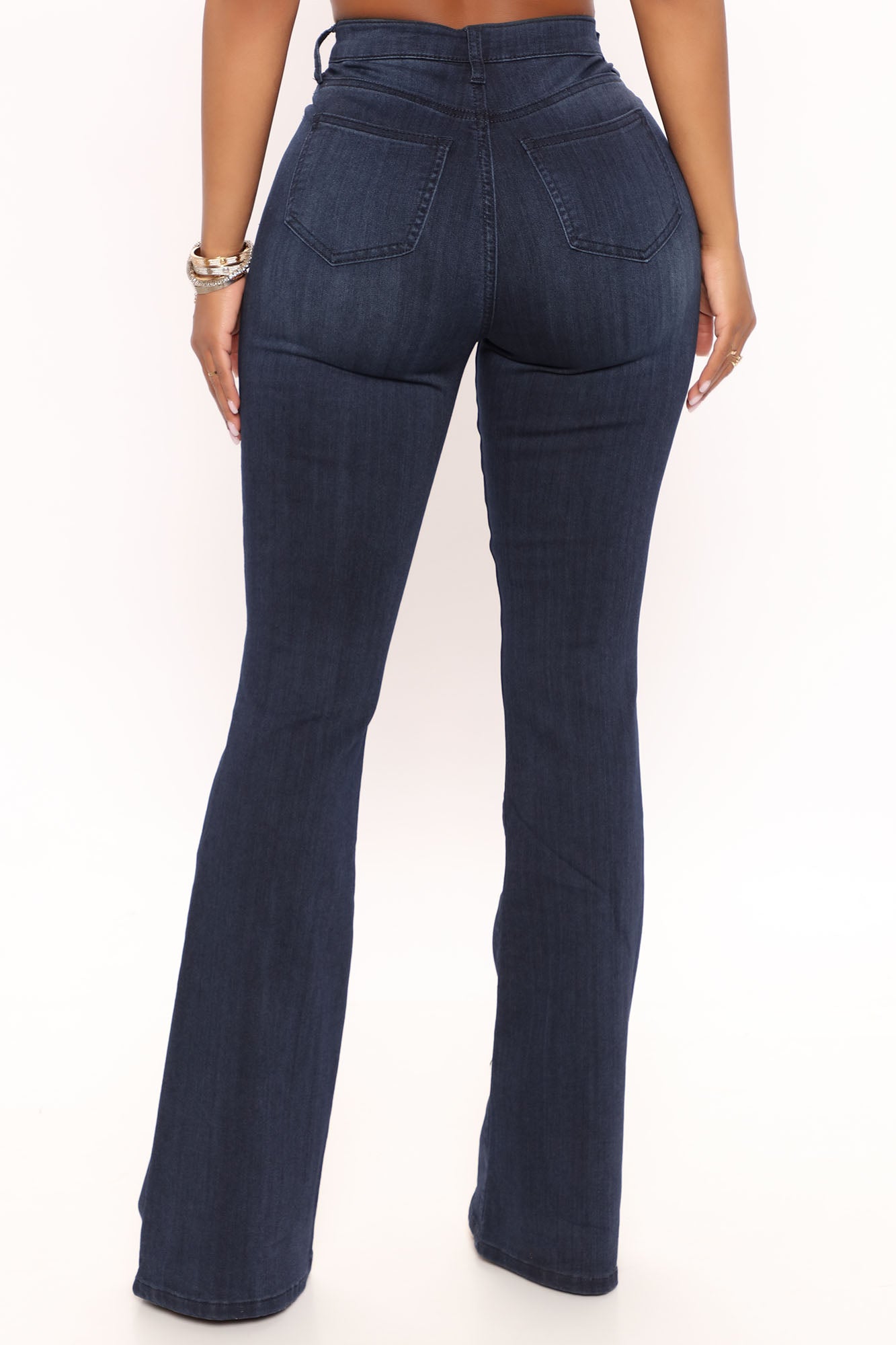 All Flared Up Jean - Dark Denim - Image 4